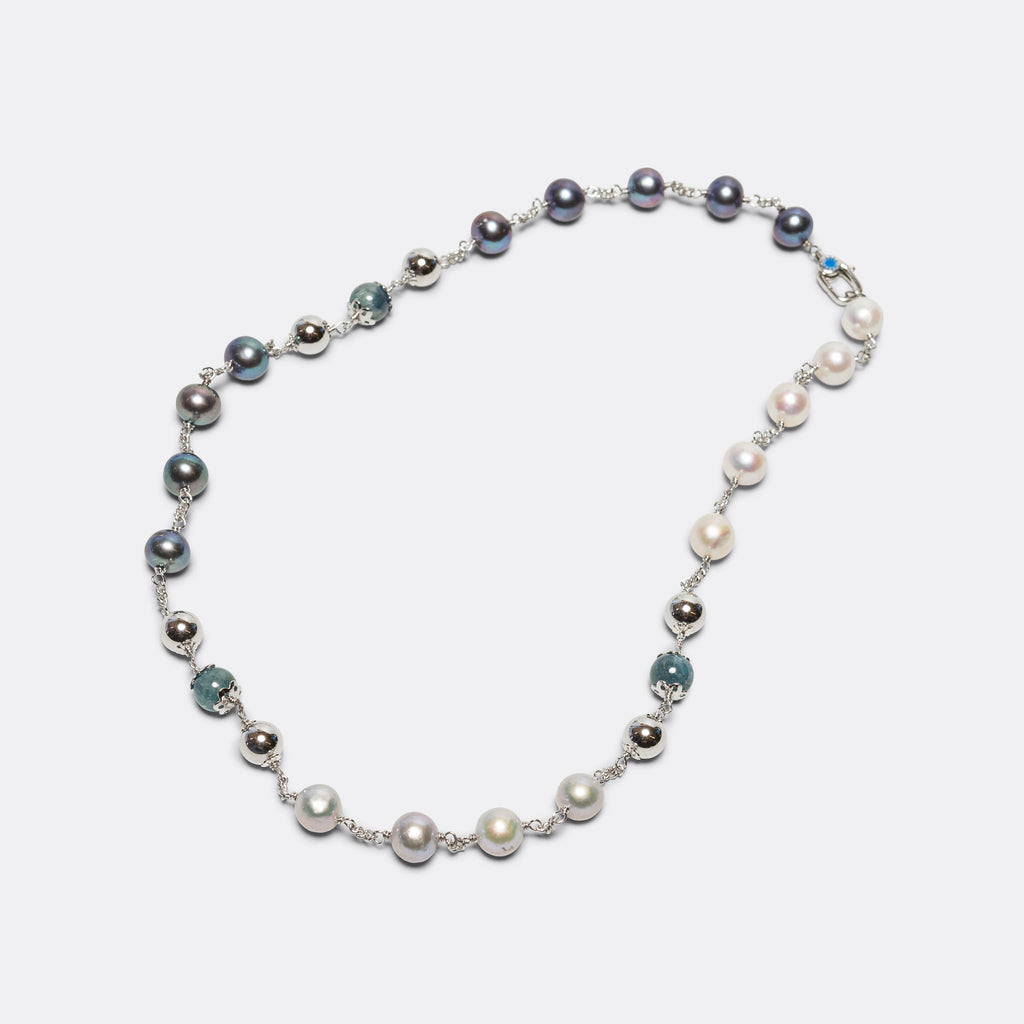 Wisdom Pearl Necklace - 925 Silver