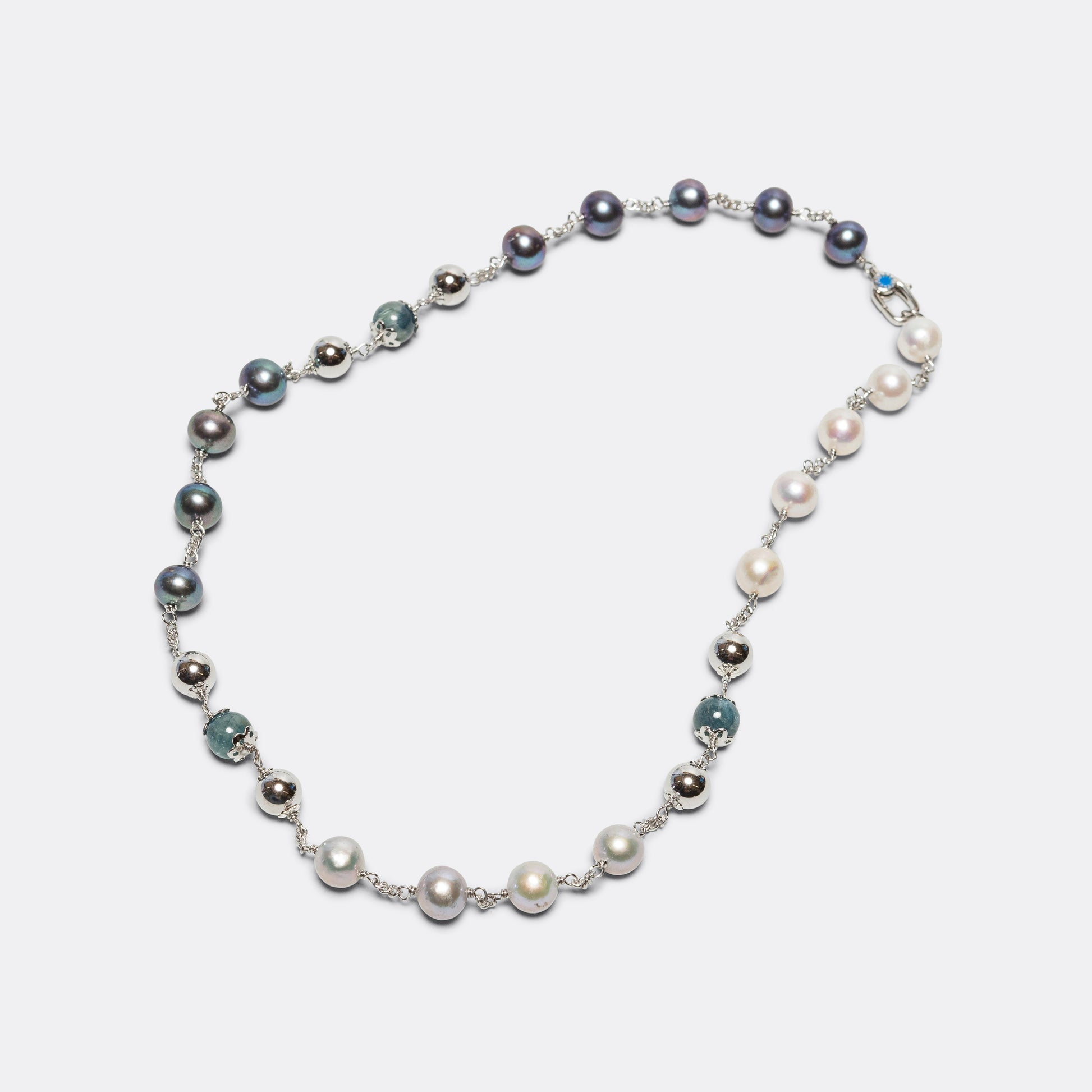 Wisdom Pearl Necklace - 925 Silver