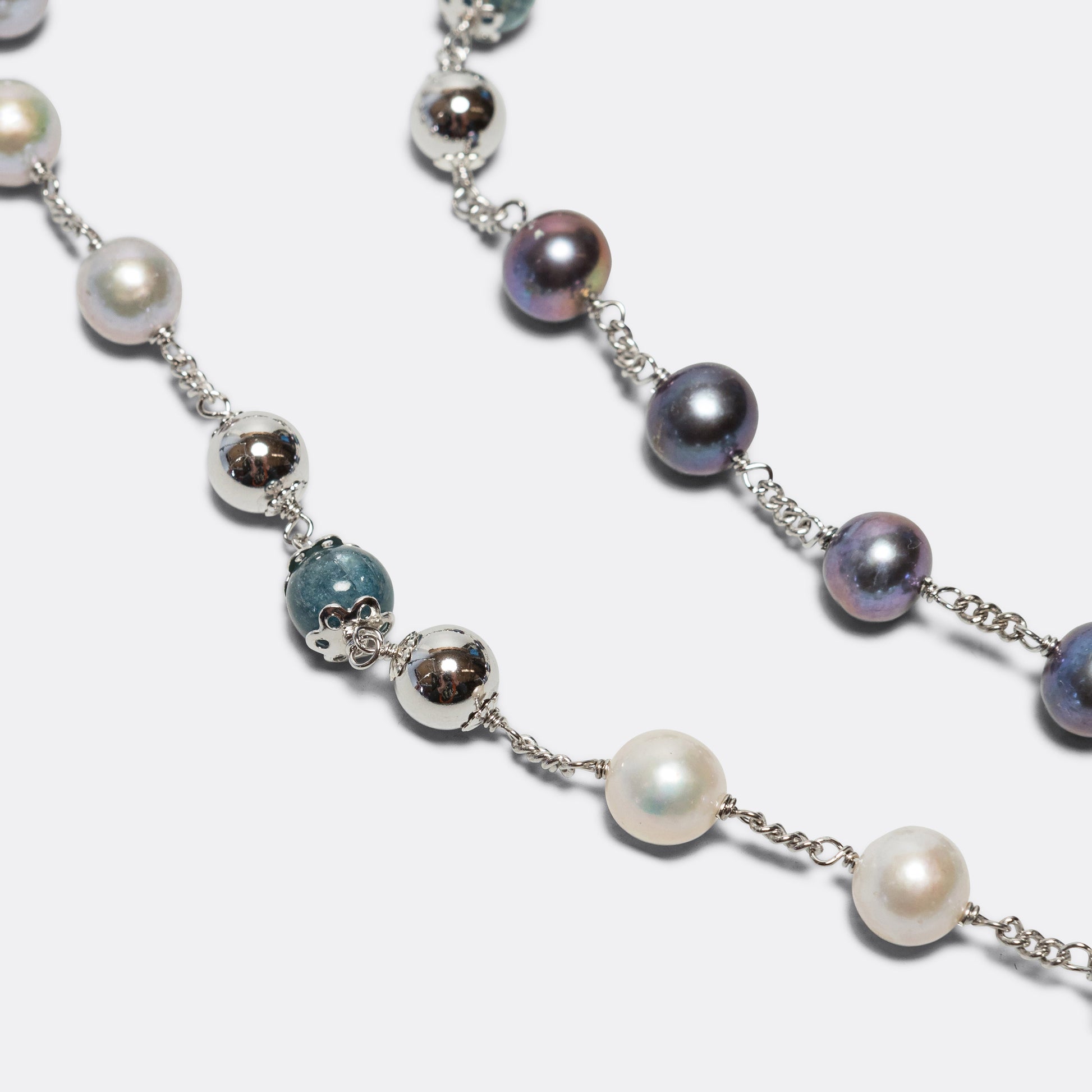 Wisdom Pearl Necklace - 925 Silver