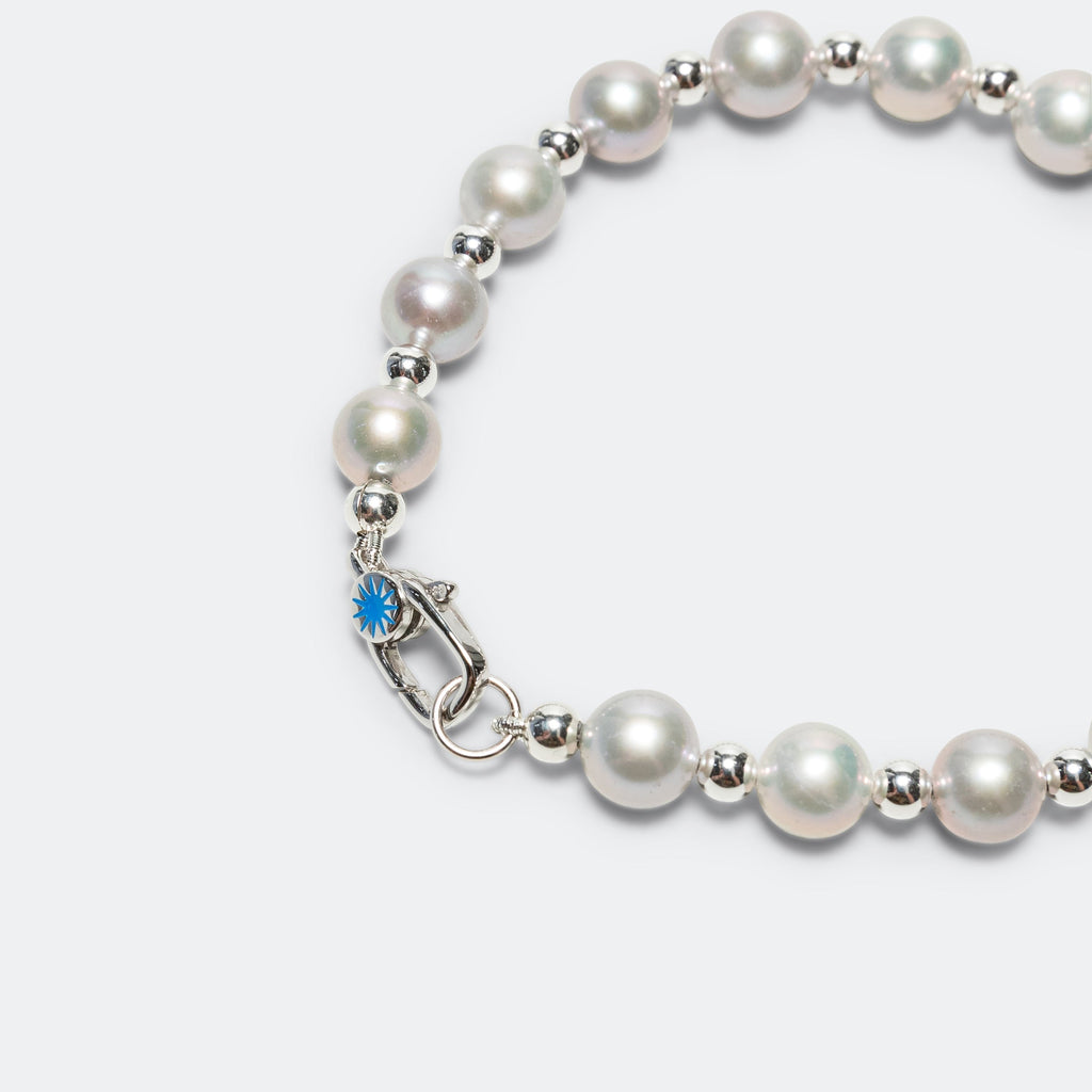 PPF Pearl Bracelet - Silver