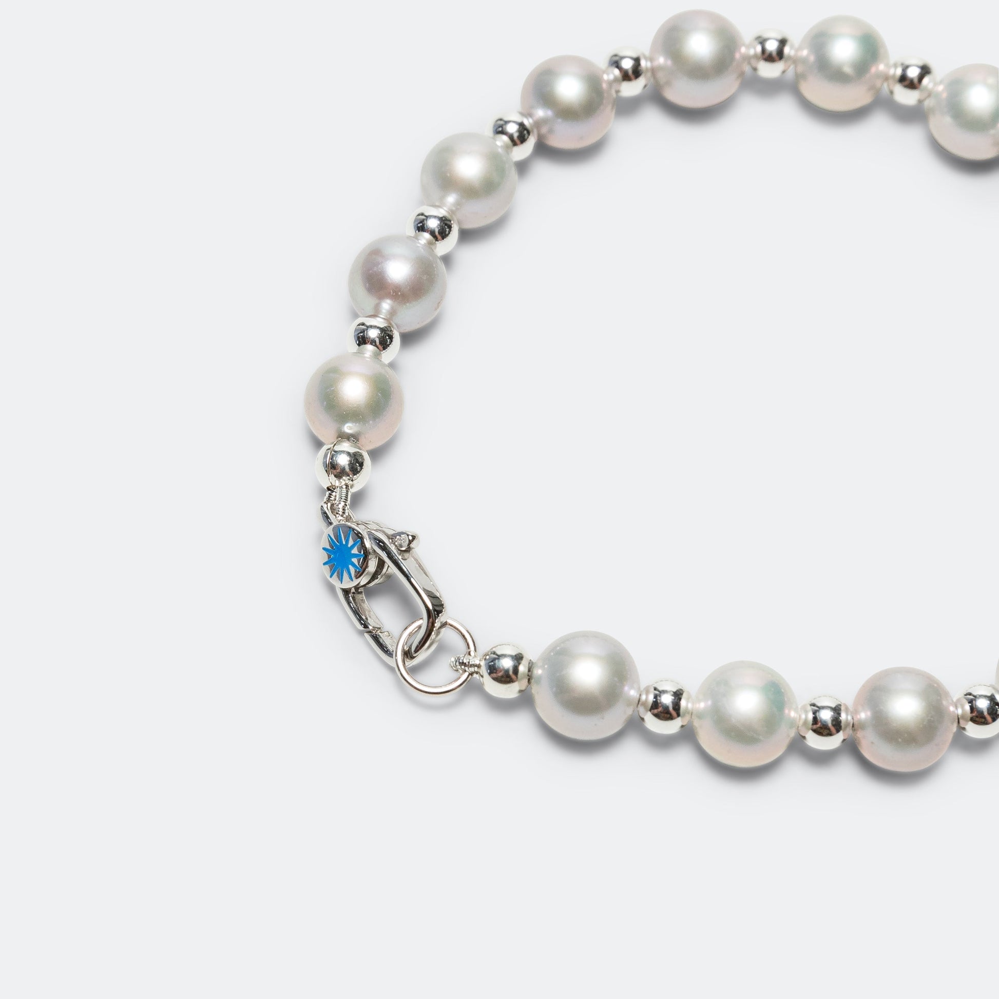 PPF Pearl Bracelet - Silver