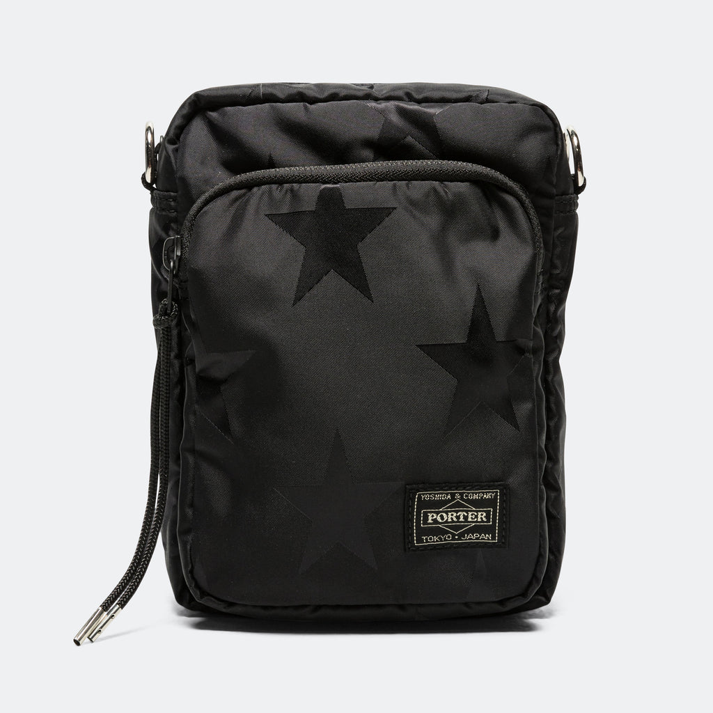 Flag Shoulder Bag Vertical - Black