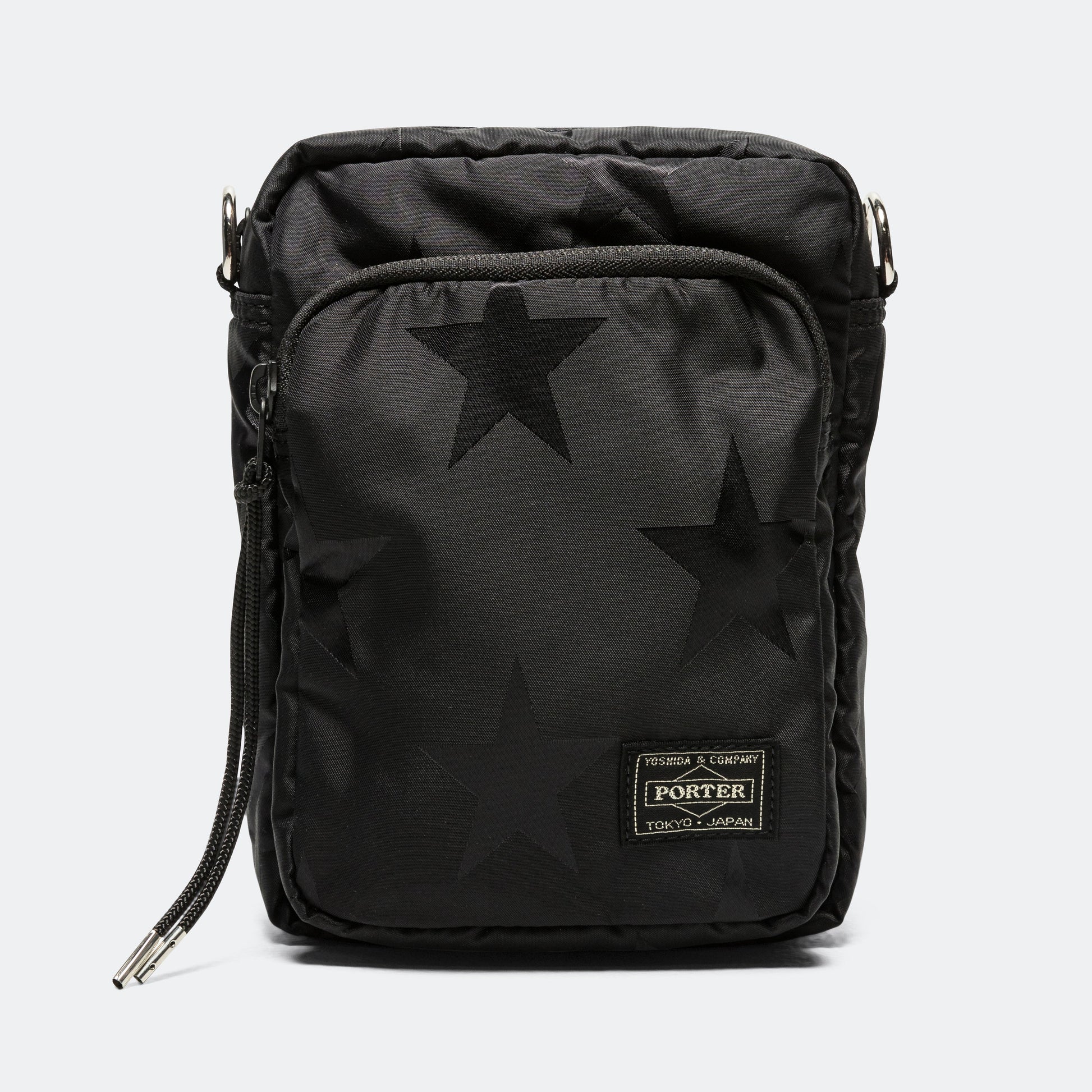 Flag Shoulder Bag Vertical - Black