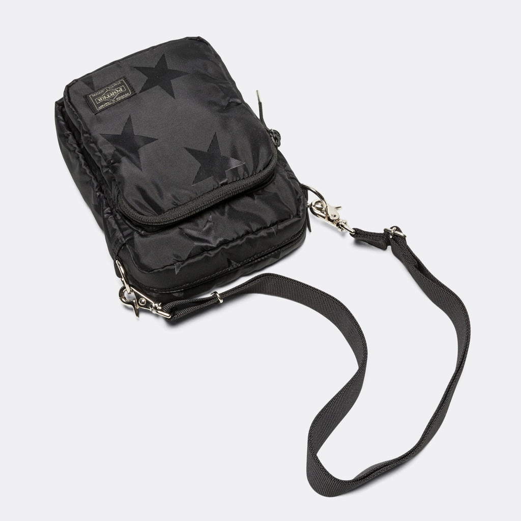 Flag Shoulder Bag Vertical - Black