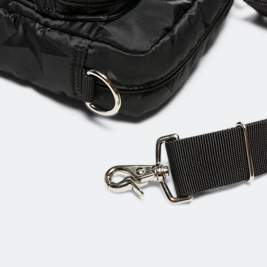 Flag Shoulder Bag Vertical - Black