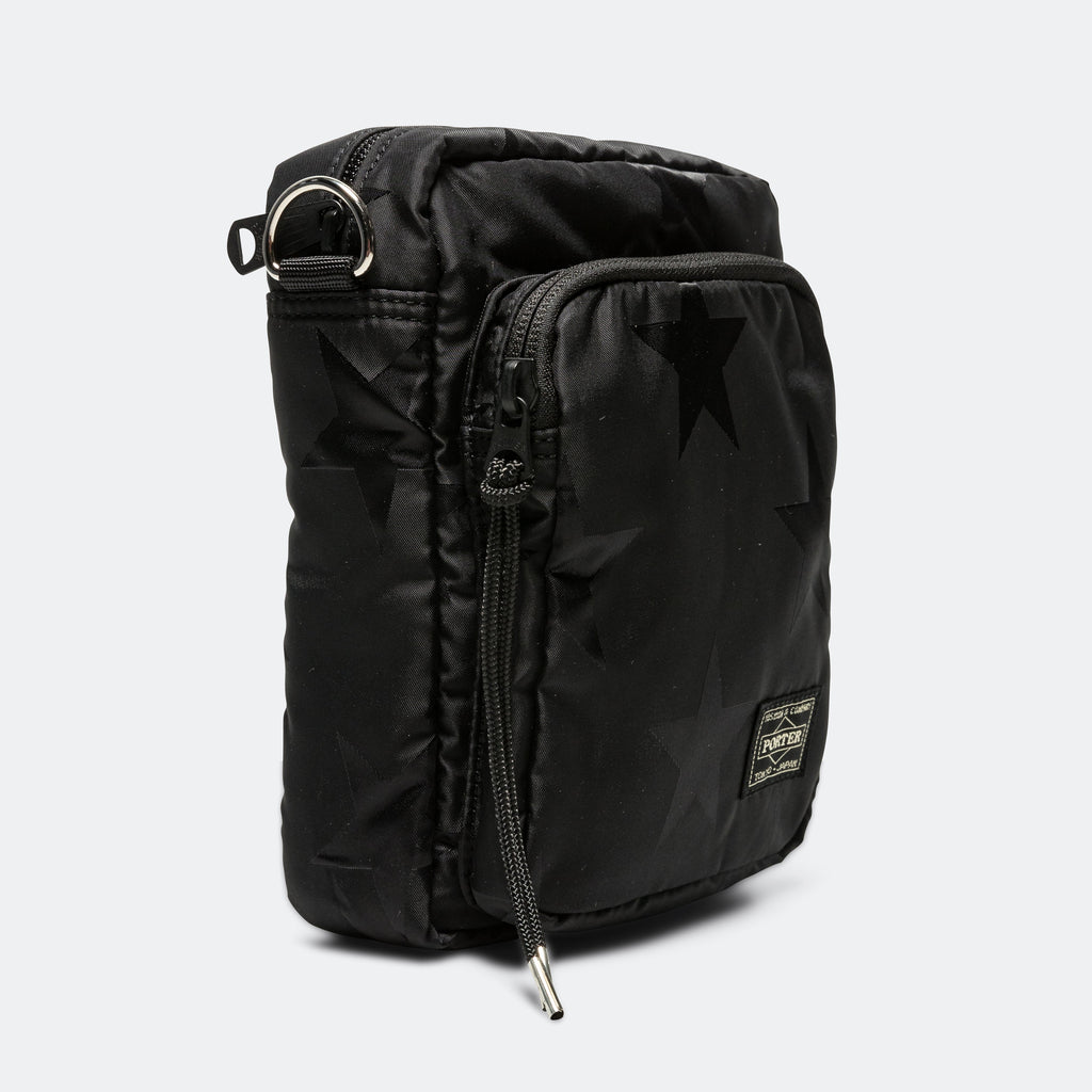 Flag Shoulder Bag Vertical - Black