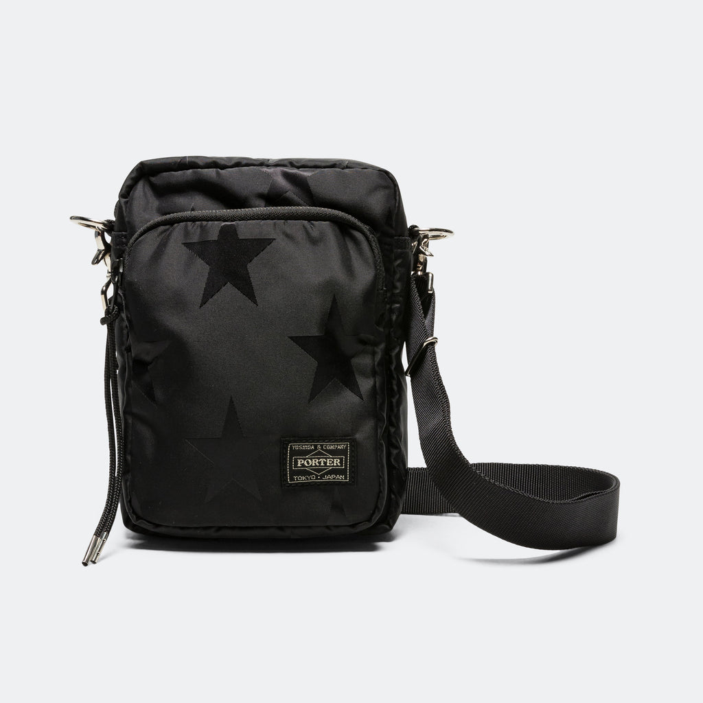 Flag Shoulder Bag Vertical - Black