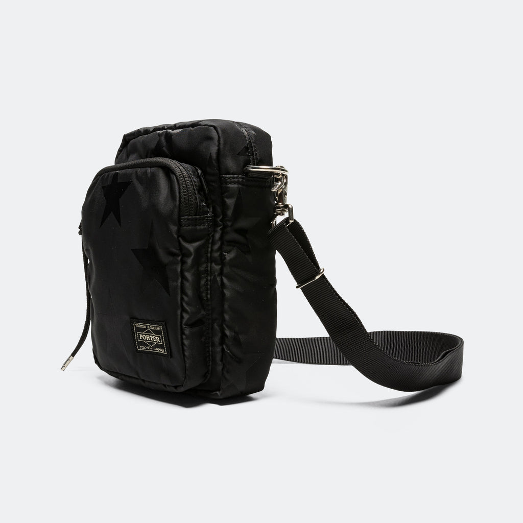 Flag Shoulder Bag Vertical - Black