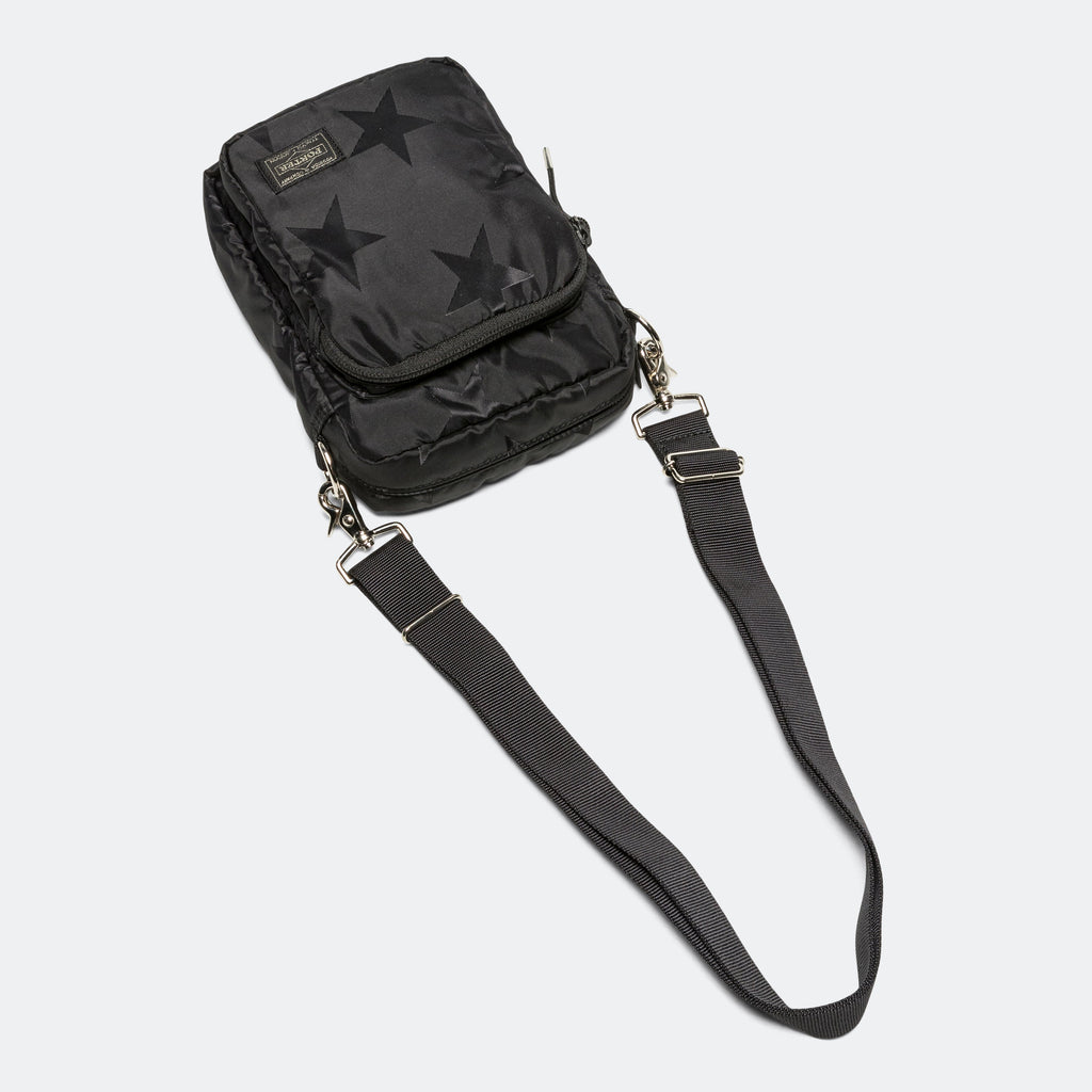 Flag Shoulder Bag Vertical - Black