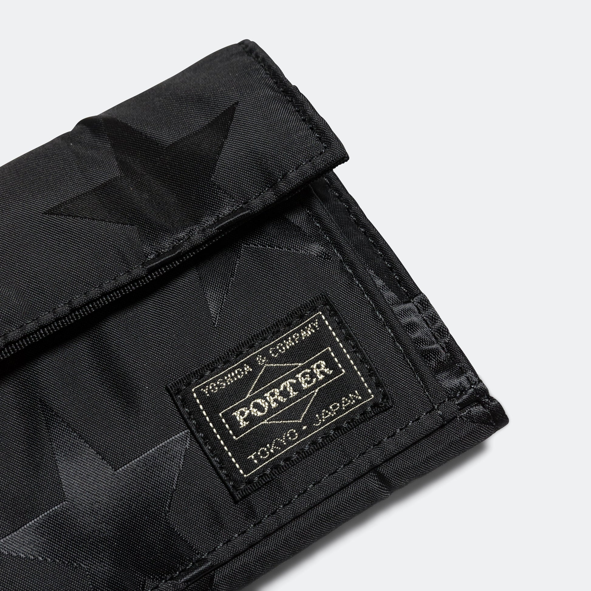 Flag Wallet - Black