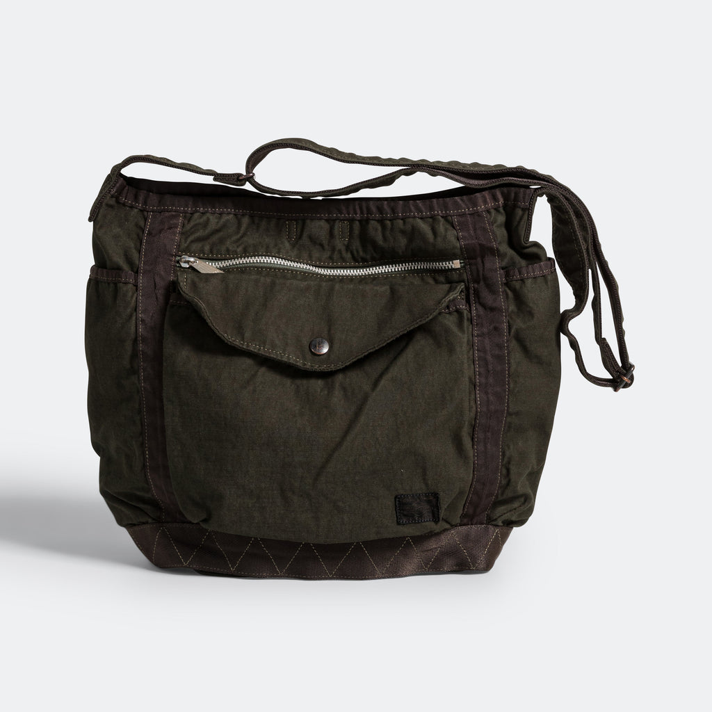 Crag Shoulder Bag (L) - Khaki