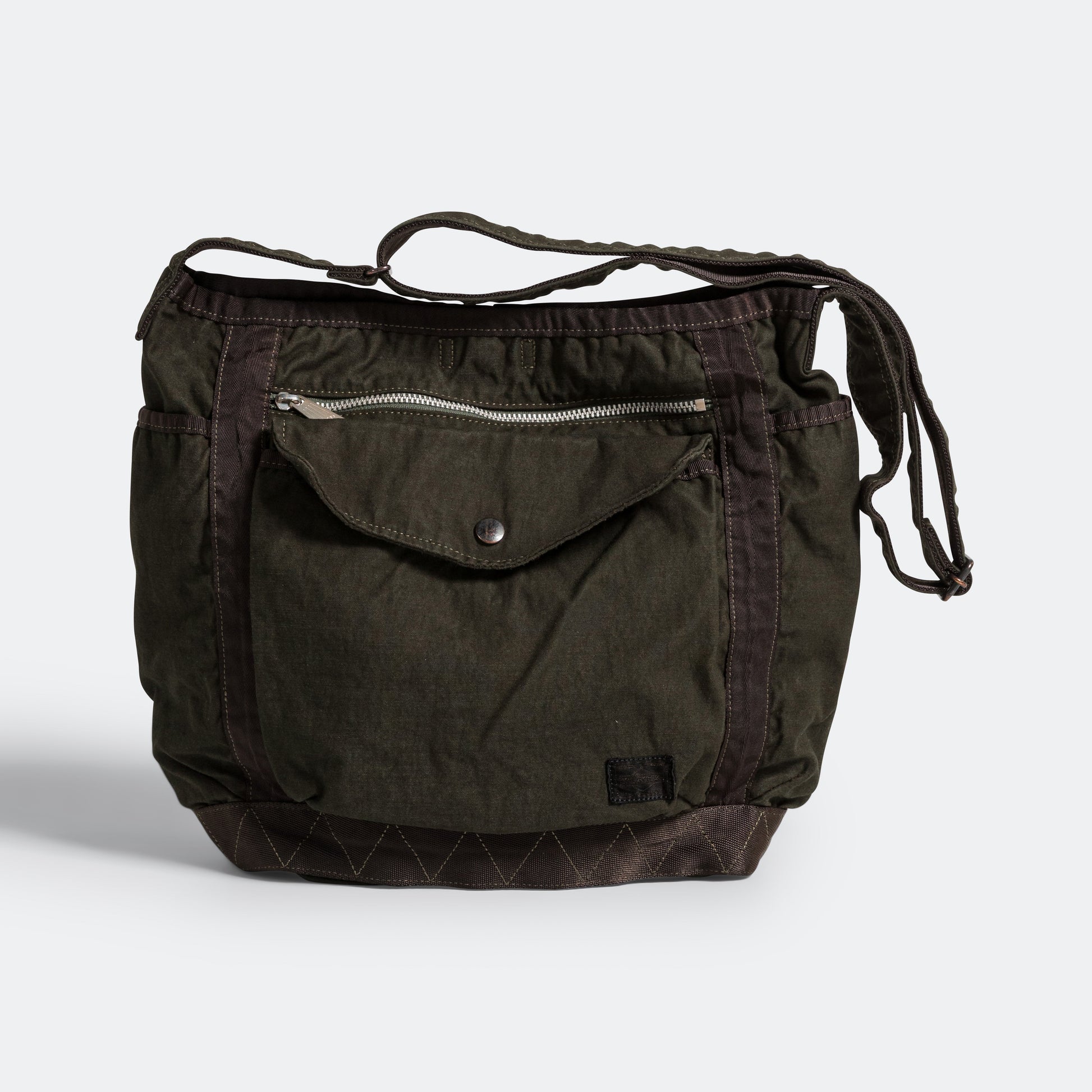 Crag Shoulder Bag (L) - Khaki