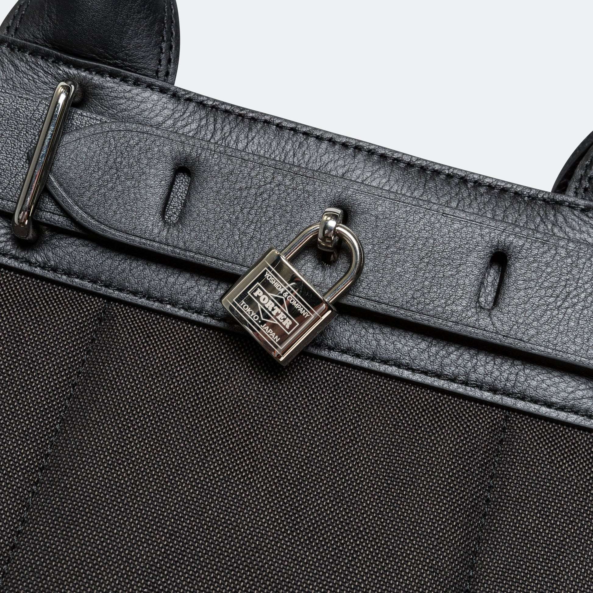 FORK 2WAY Tote Bag - Black