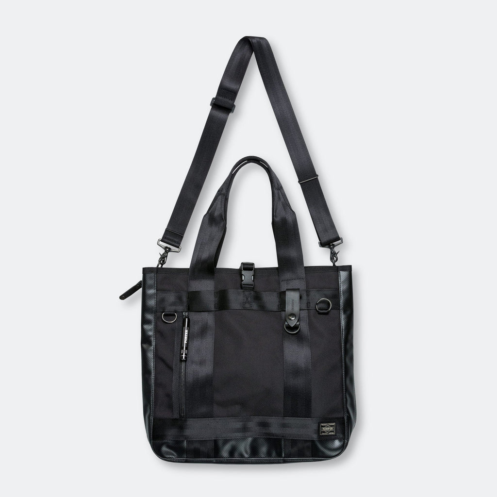 HEAT 2WAY Tote Bag - Black