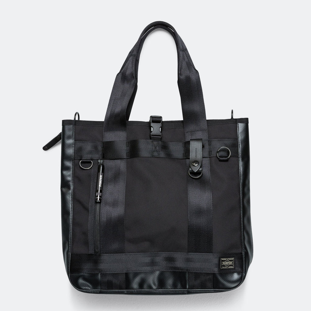 HEAT 2WAY Tote Bag - Black