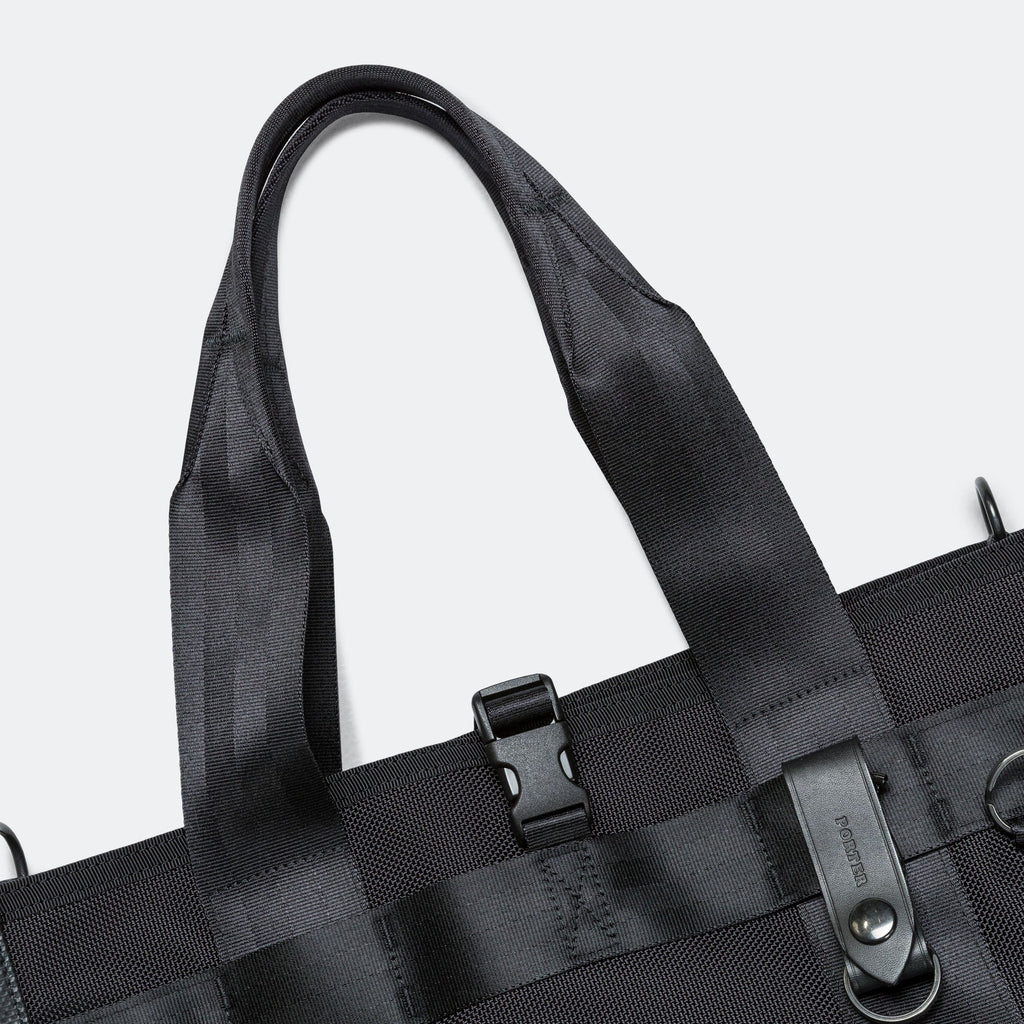 HEAT 2WAY Tote Bag - Black