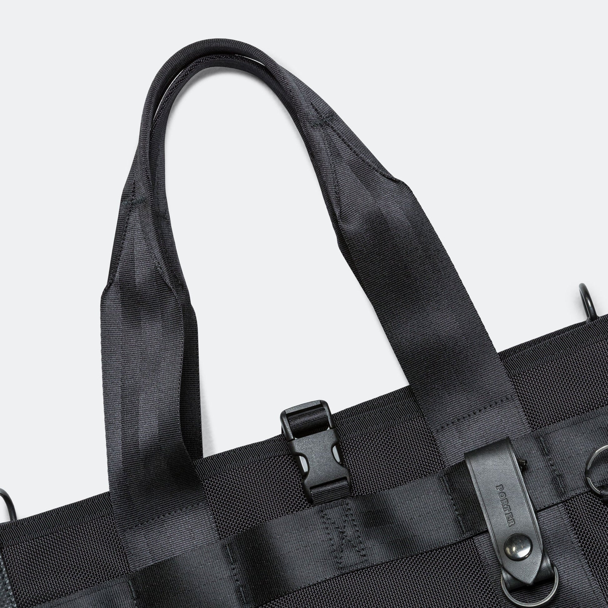 HEAT 2WAY Tote Bag - Black