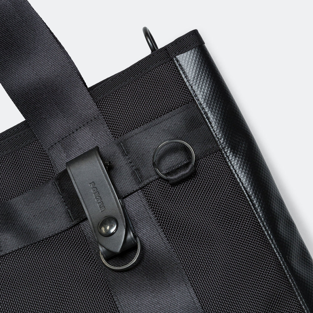 HEAT 2WAY Tote Bag - Black