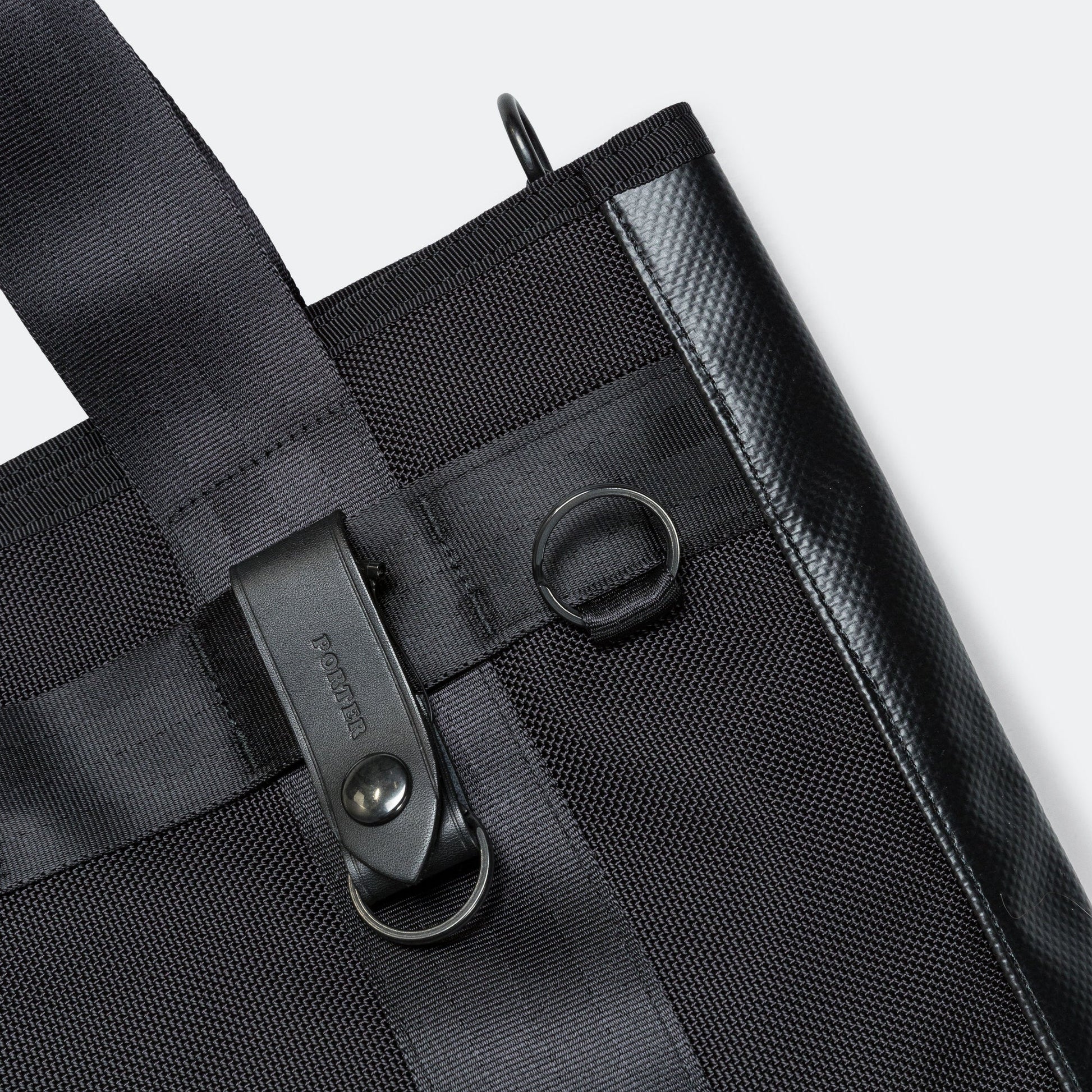 HEAT 2WAY Tote Bag - Black