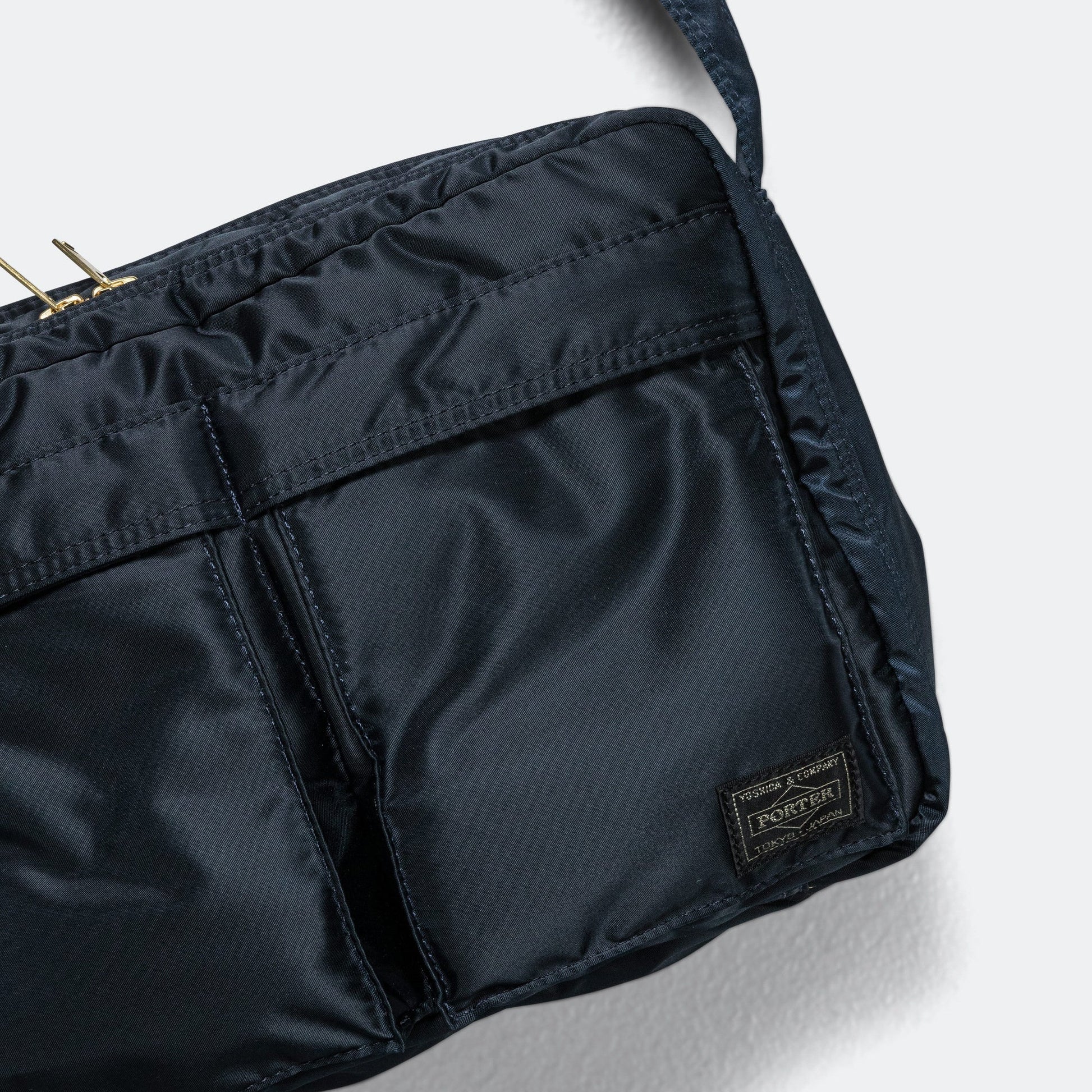Tanker Shoulder Bag (L) - Iron Blue