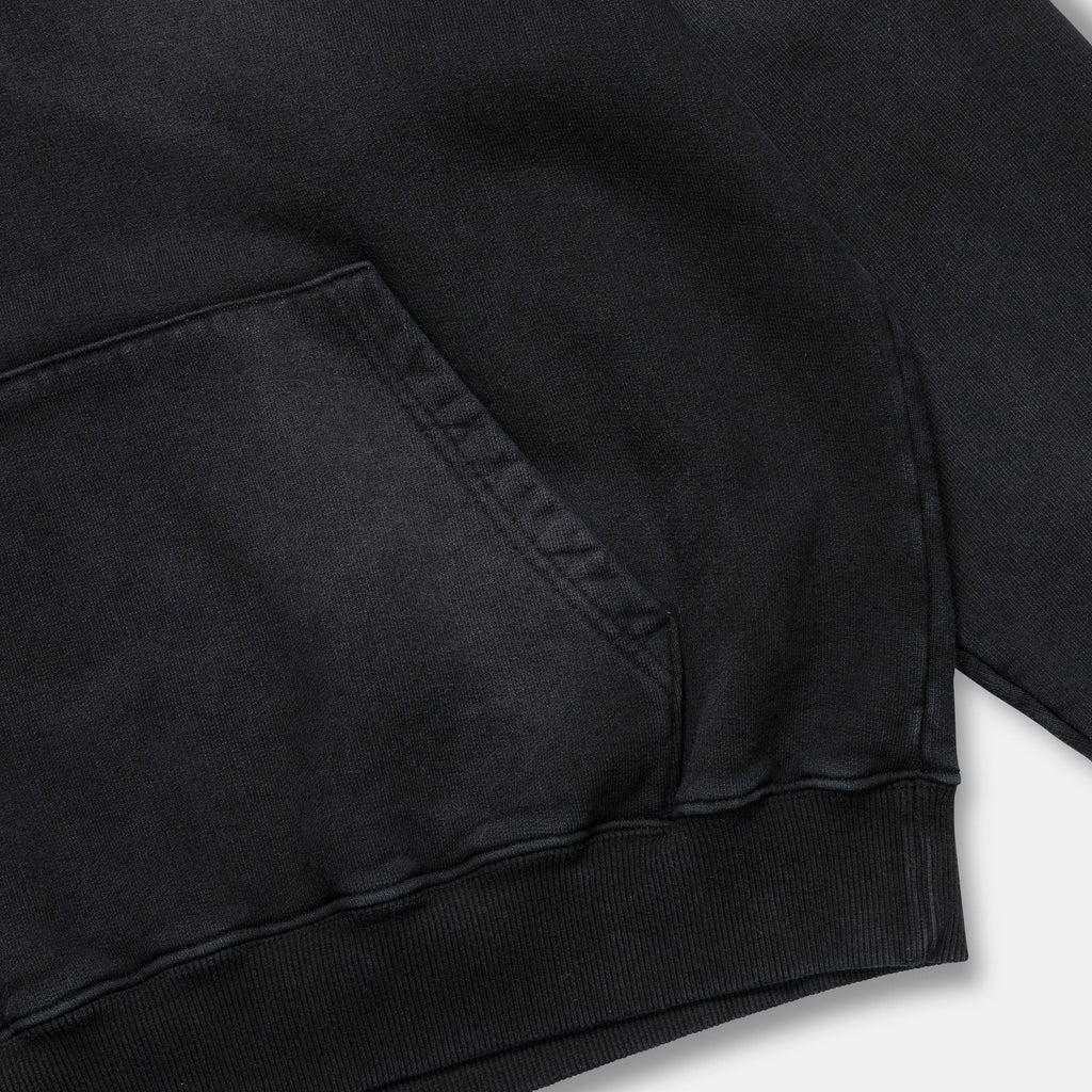 Pareidolia Hoodie - Star Faded Black