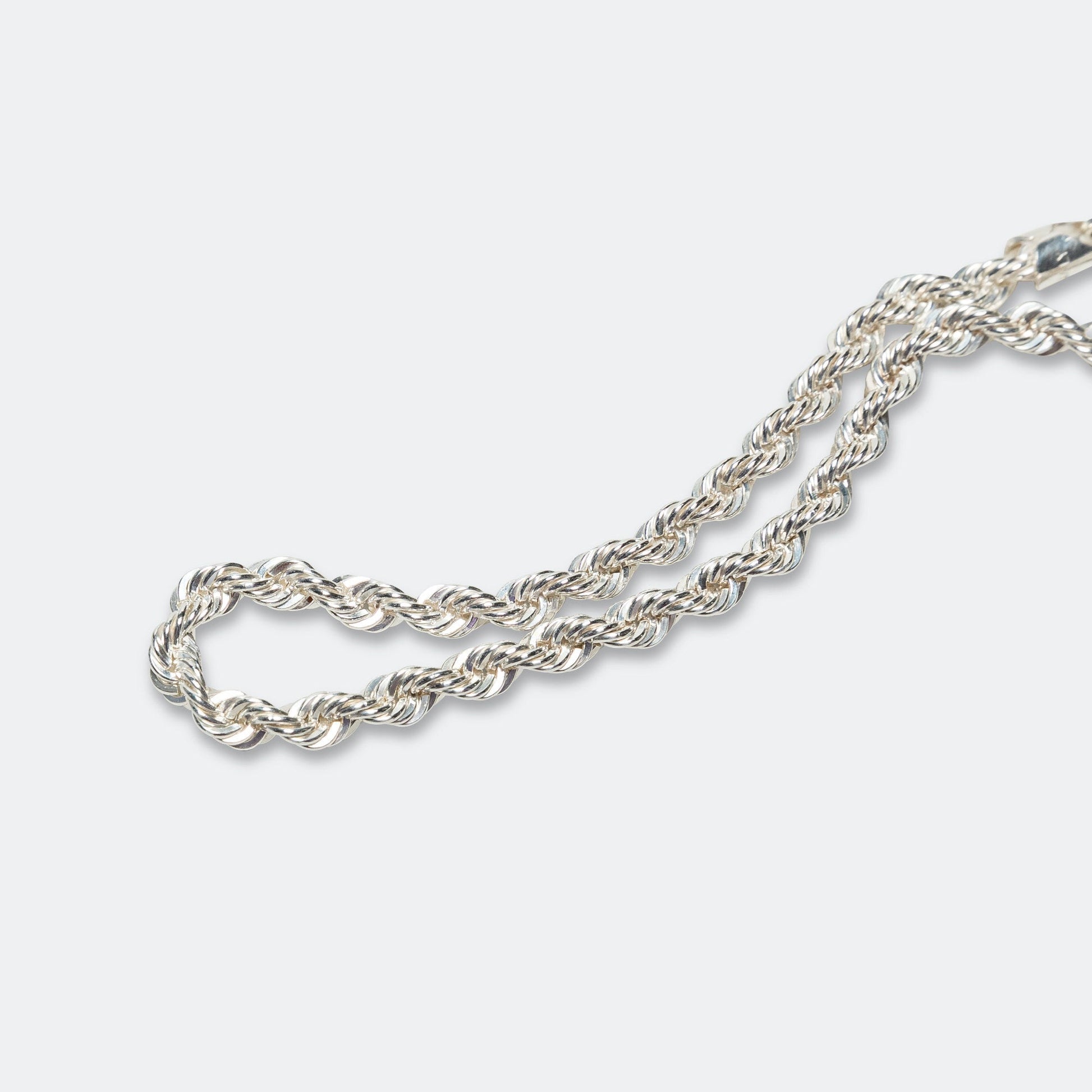 Rope Chain Bracelet - 925 Silver