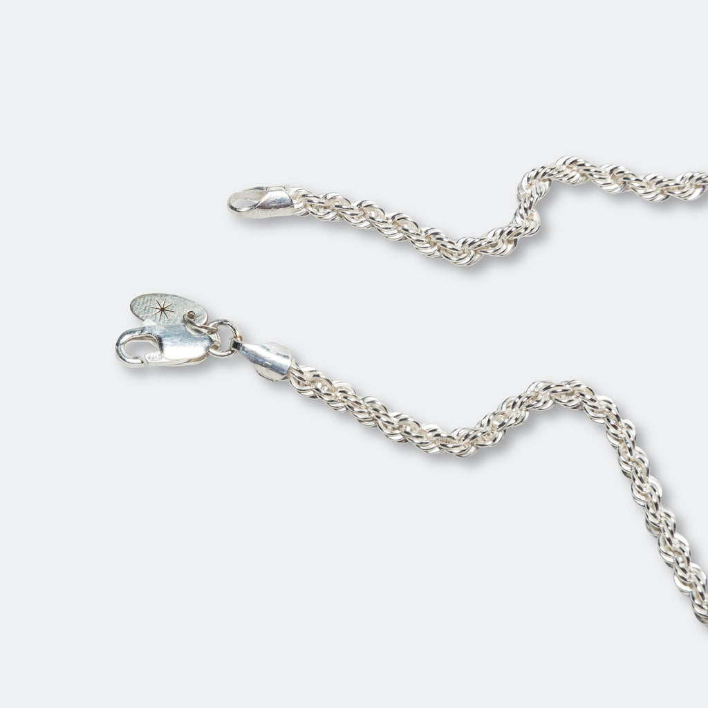 Rope Chain Necklace - 925 Silver