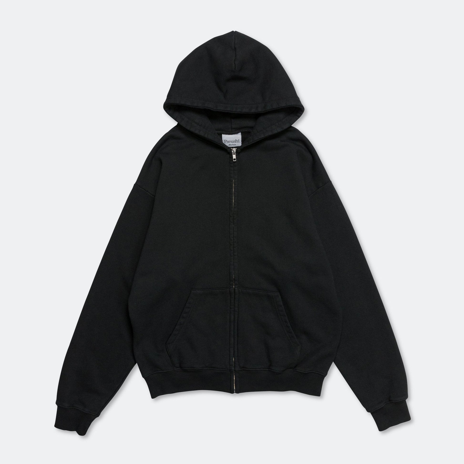 Sermon Zip Hoodie - Black