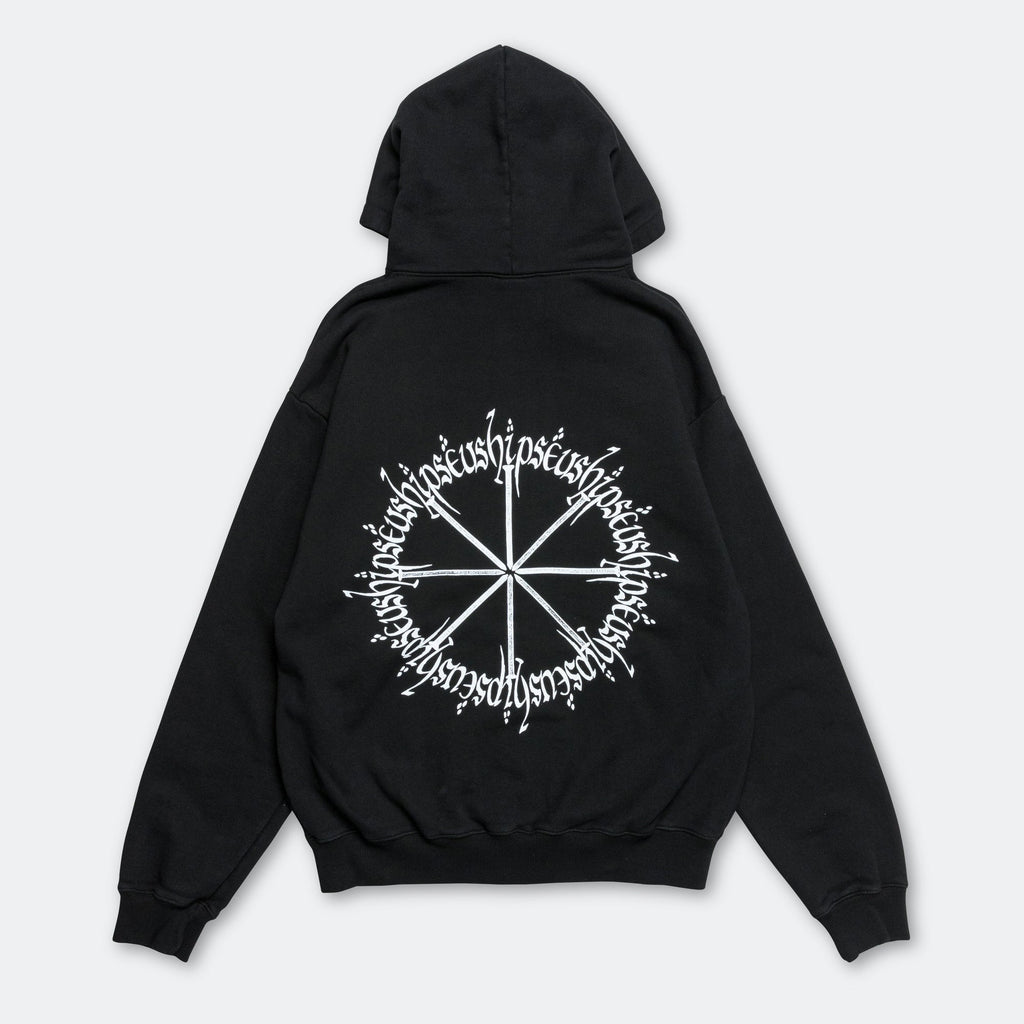 Sermon Zip Hoodie - Black