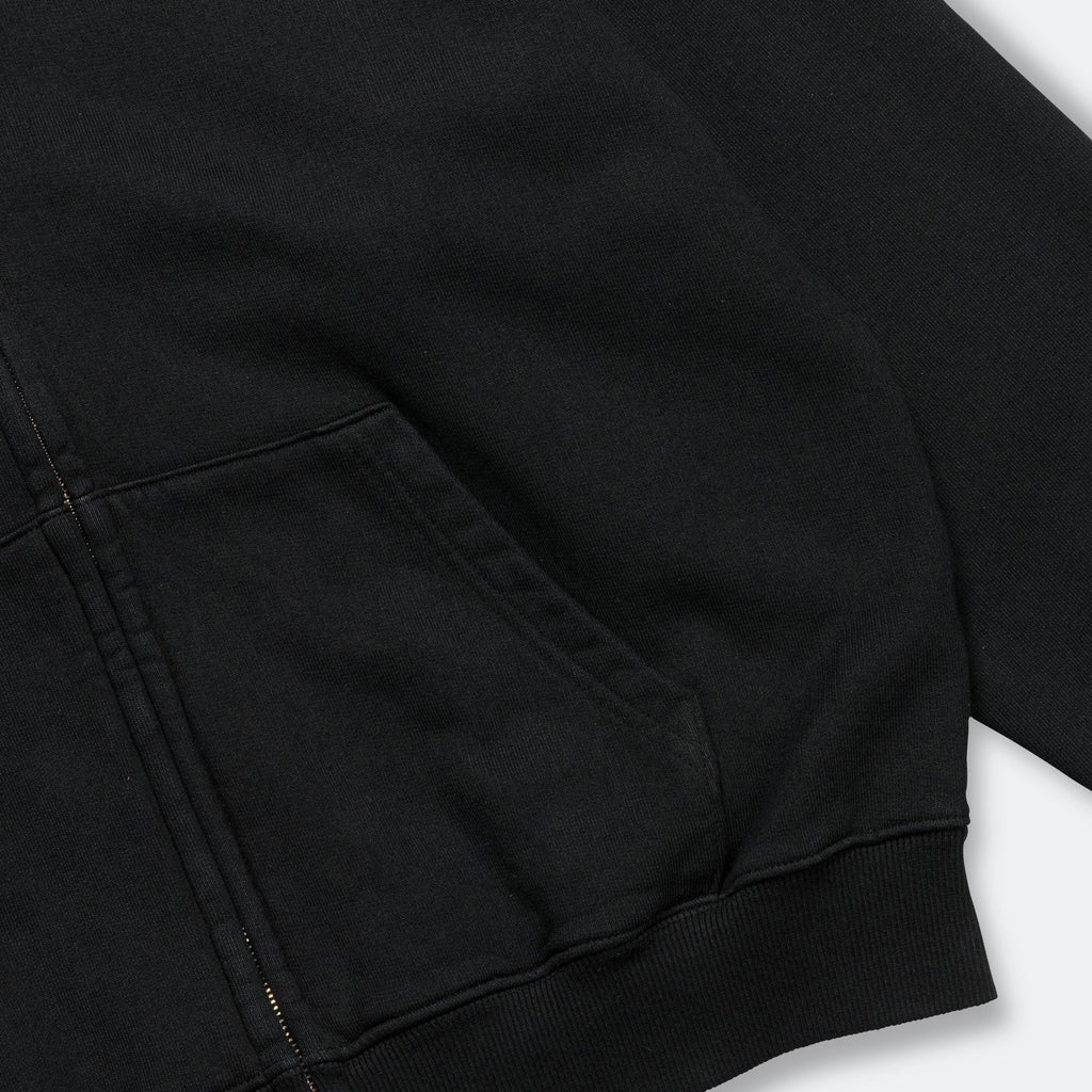 Sermon Zip Hoodie - Black