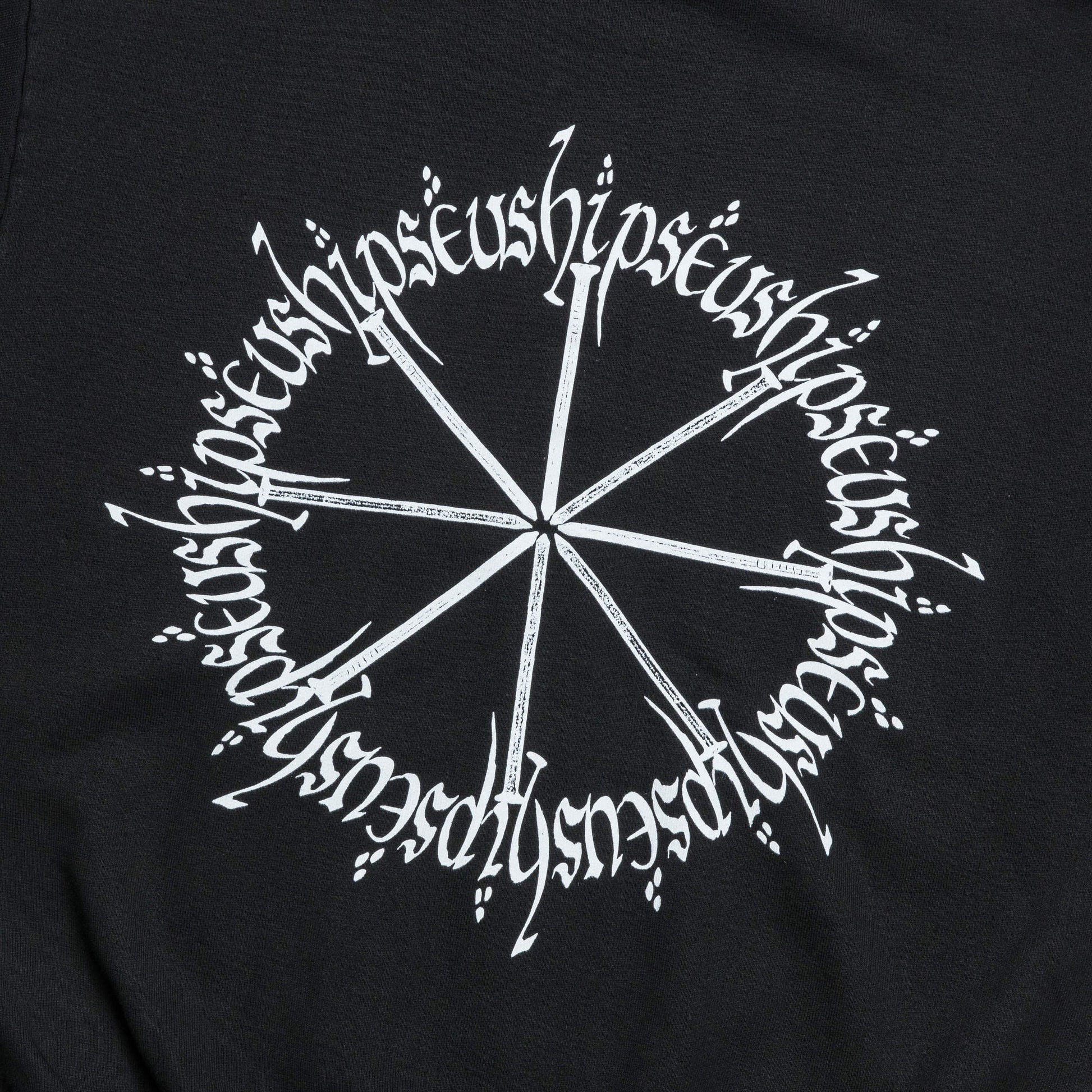 Sermon Zip Hoodie - Black