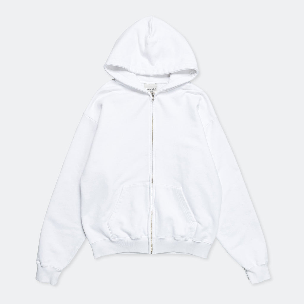 Sermon Zip Hoodie - White