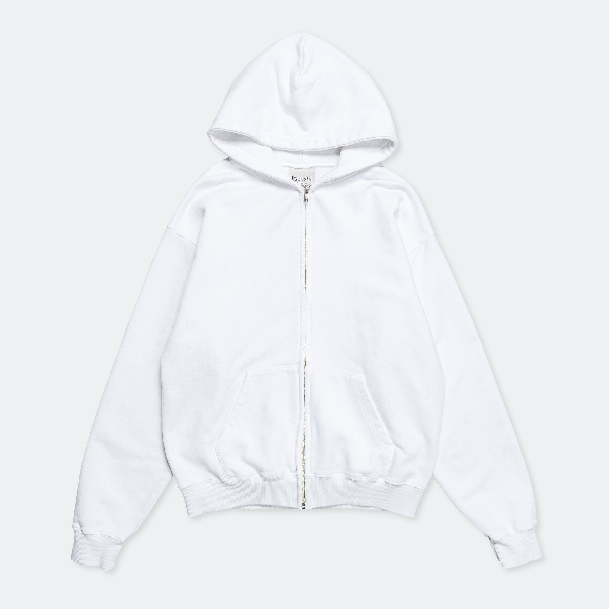 Sermon Zip Hoodie - White