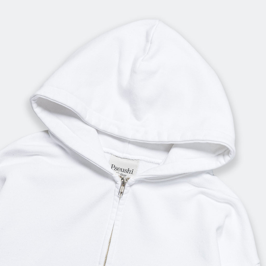 Sermon Zip Hoodie - White
