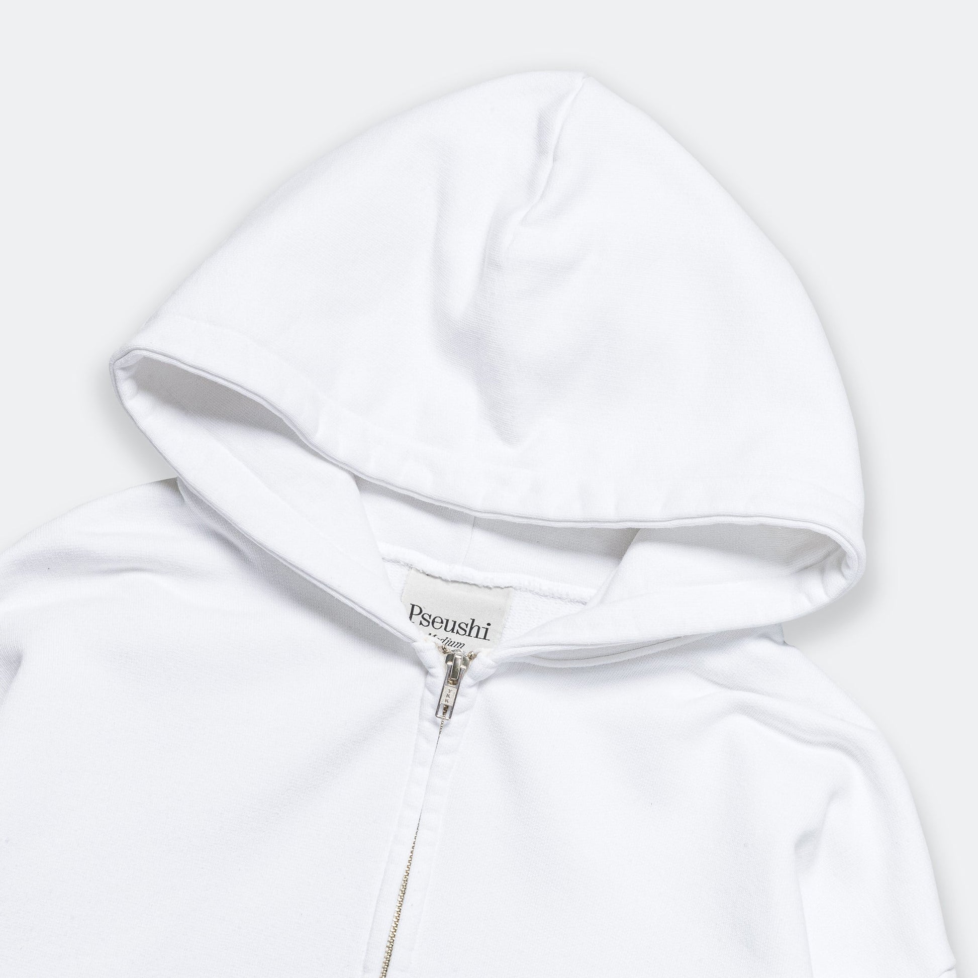 Sermon Zip Hoodie - White