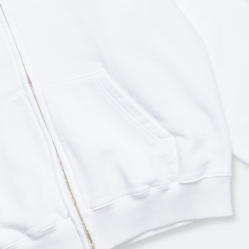 Sermon Zip Hoodie - White