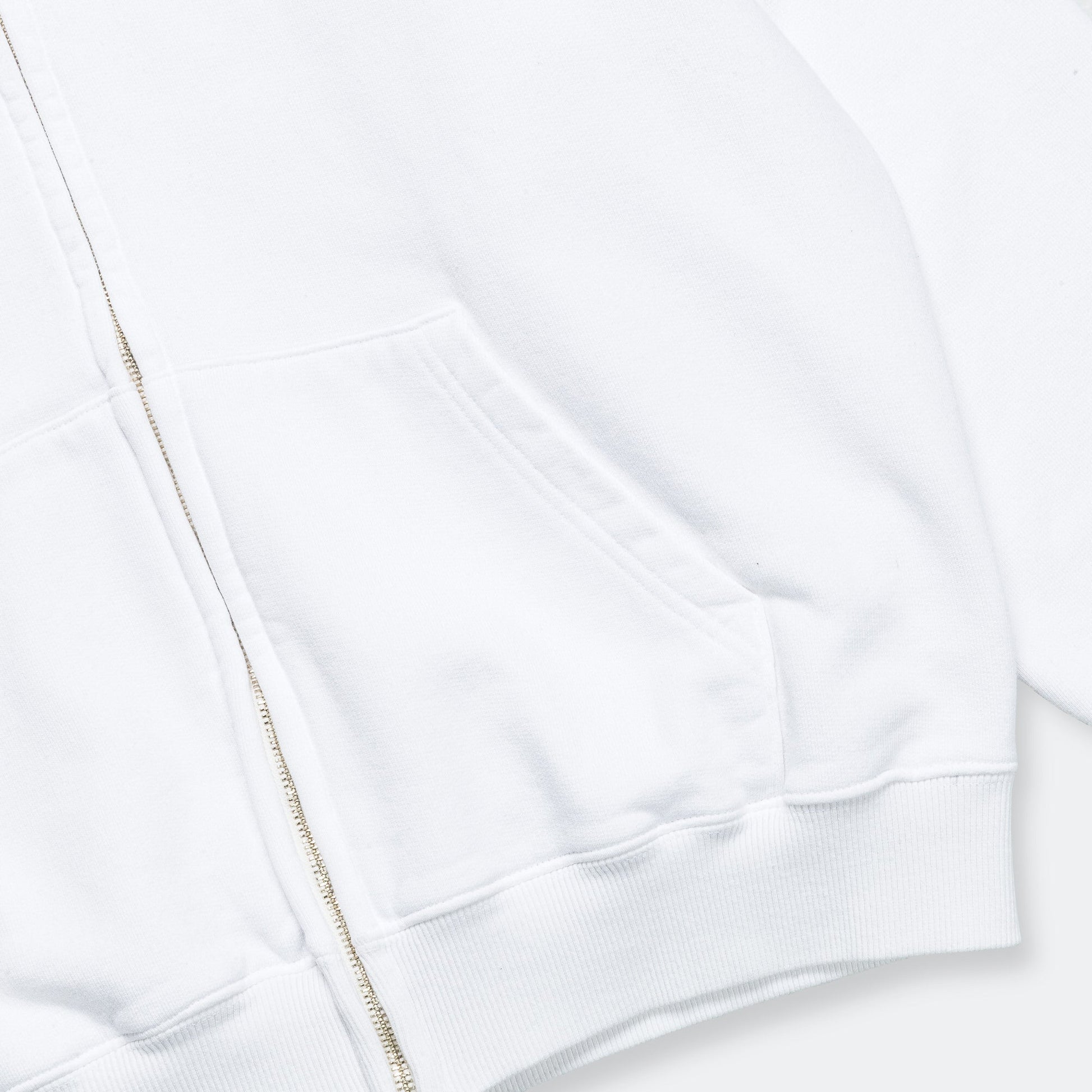 Sermon Zip Hoodie - White