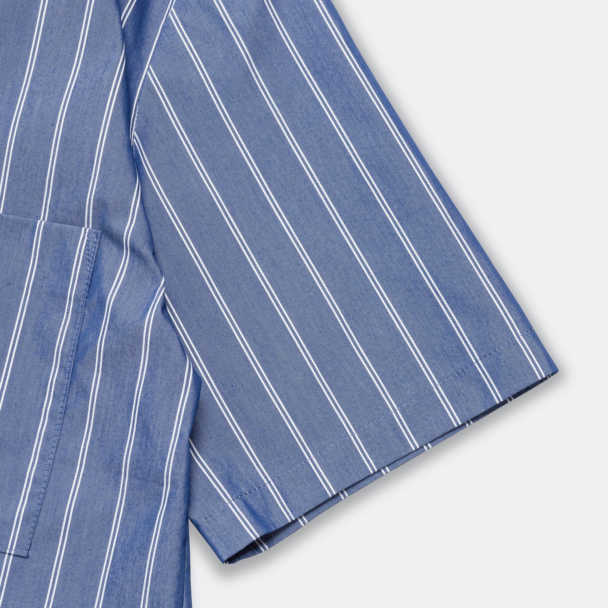 Summer Shirt - Blue Stripes