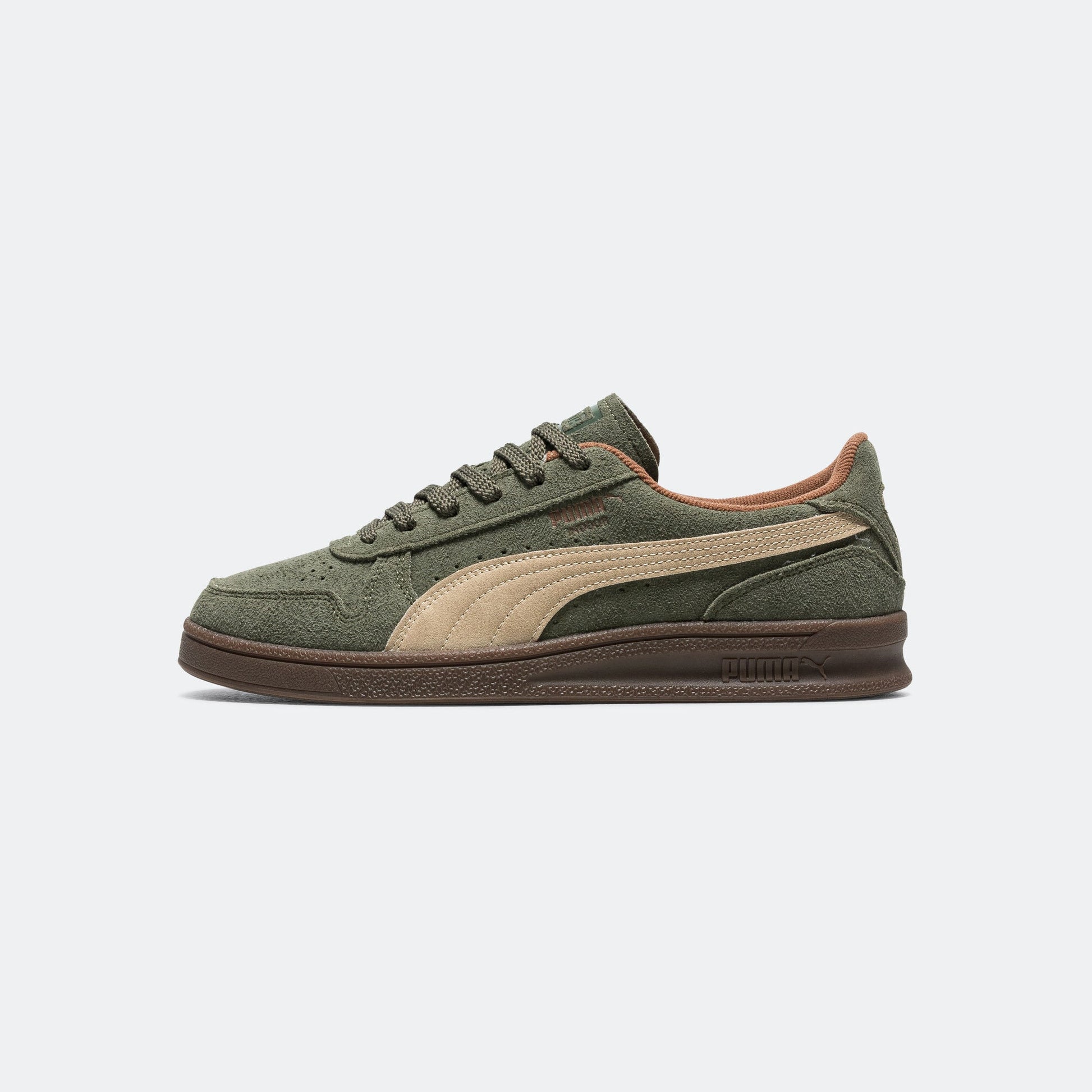 Indoor R-Suede - Dark Olive/Haute Coffee