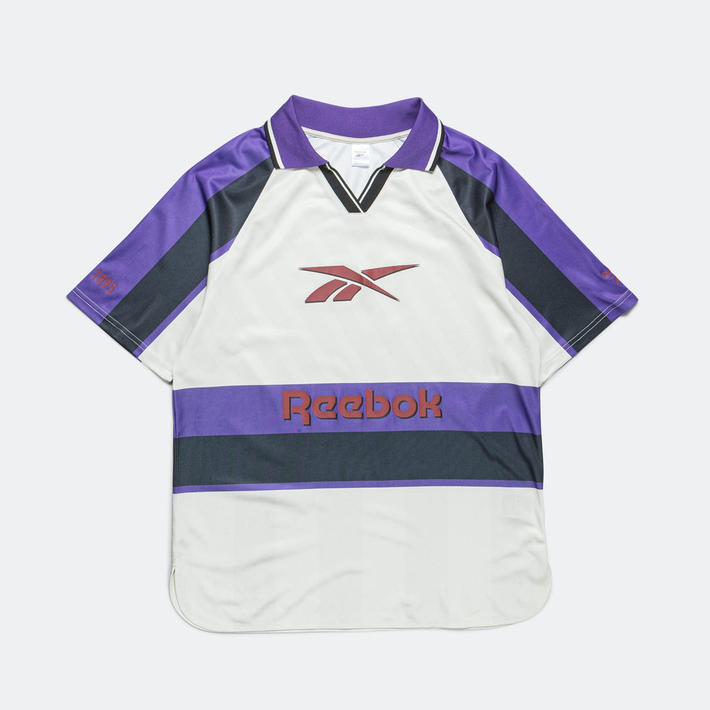 Retro Jersey - White/Black/Purple