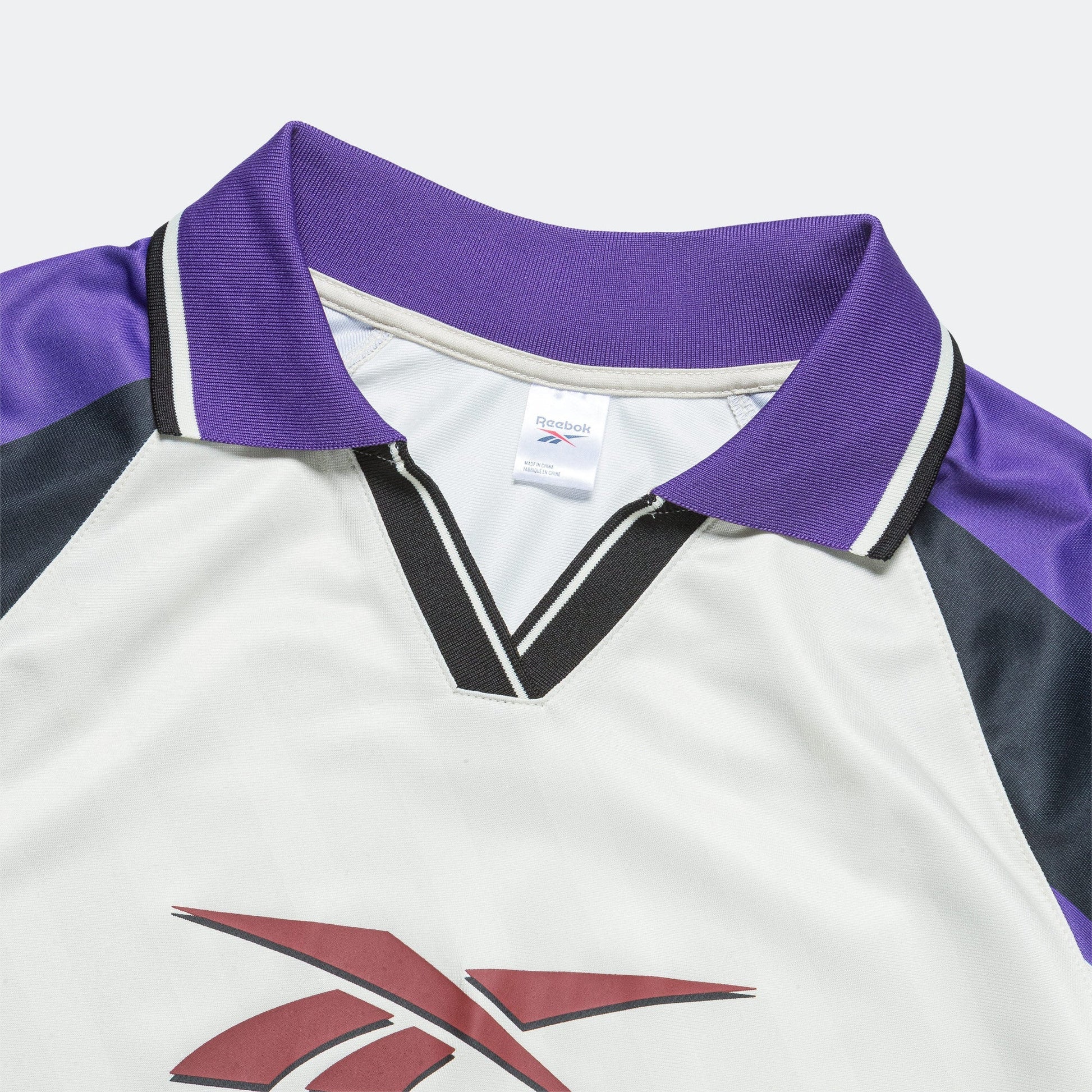 Retro Jersey - White/Black/Purple