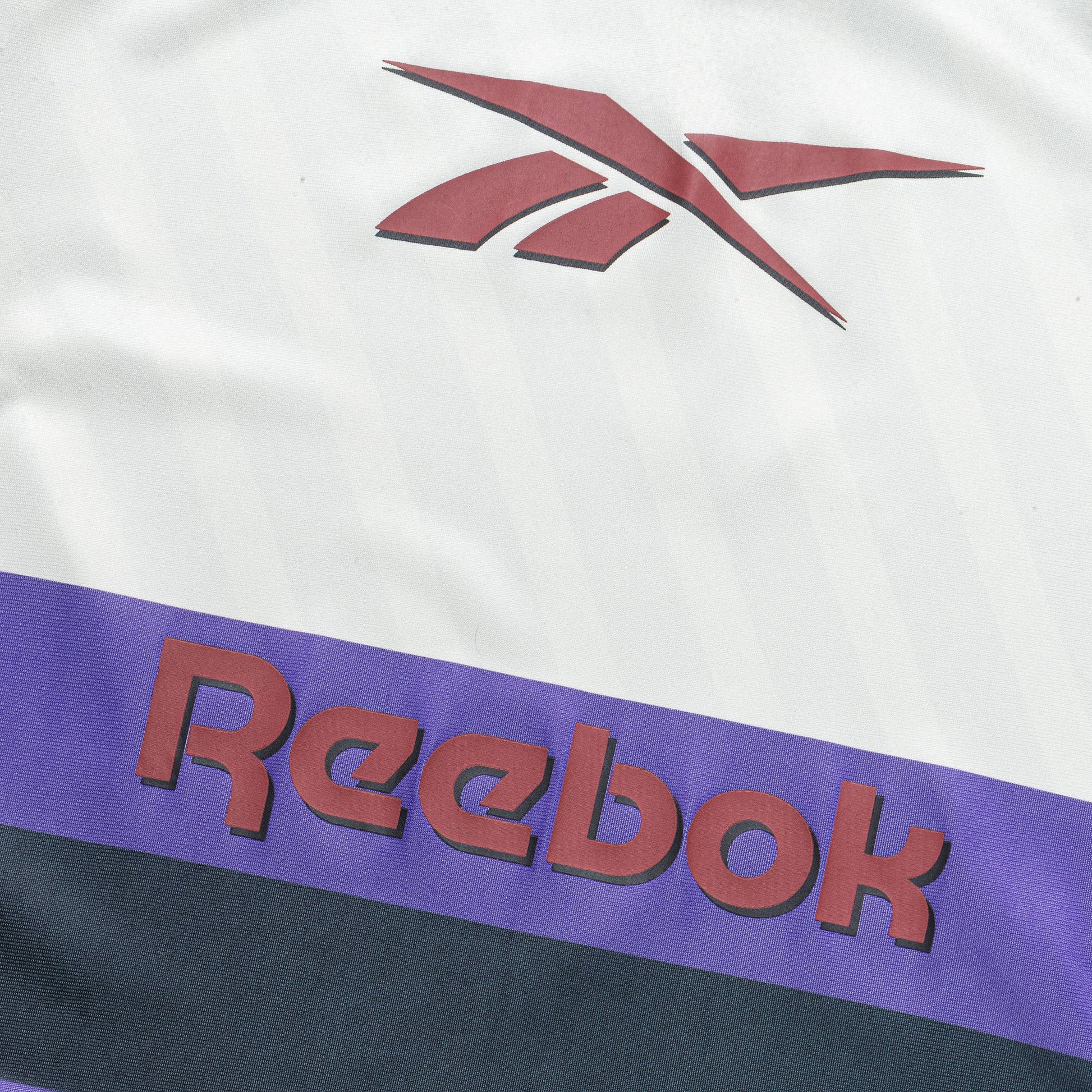 Retro Jersey - White/Black/Purple