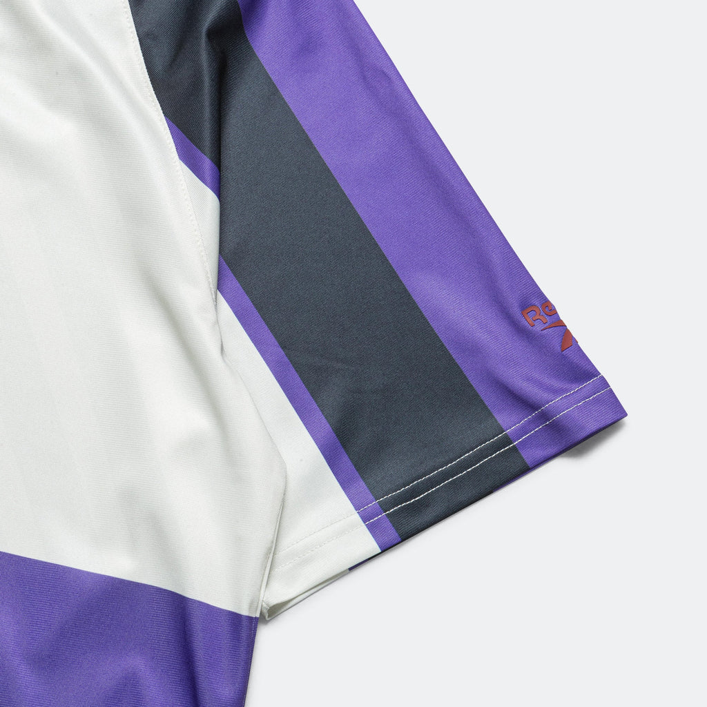 Retro Jersey - White/Black/Purple