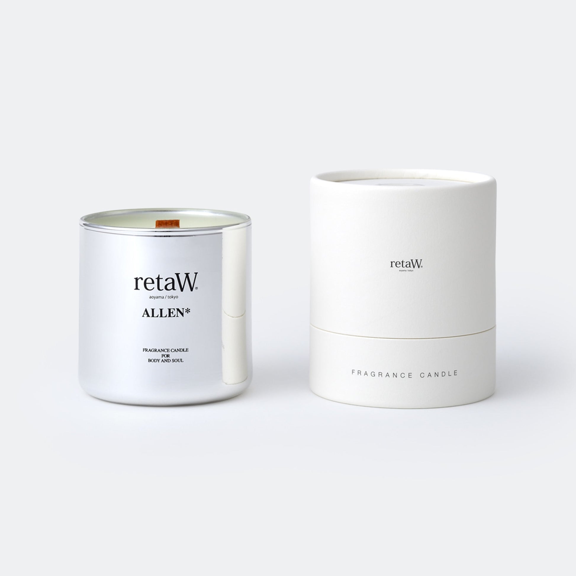 ALLEN* Candle - Silver