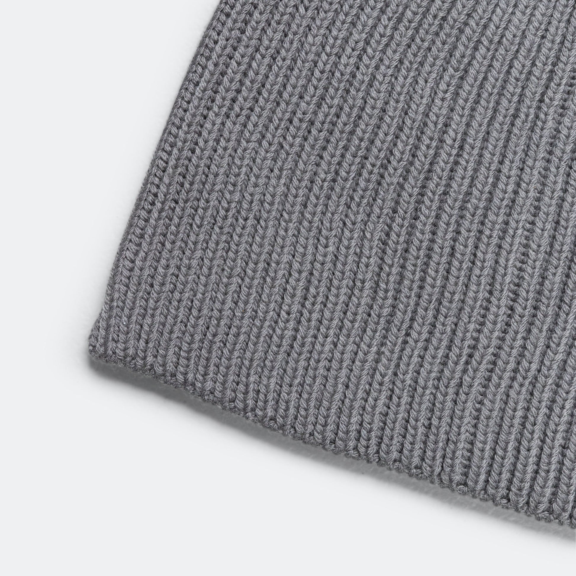 Fisherman Rib Beanie - Castelrock Wool