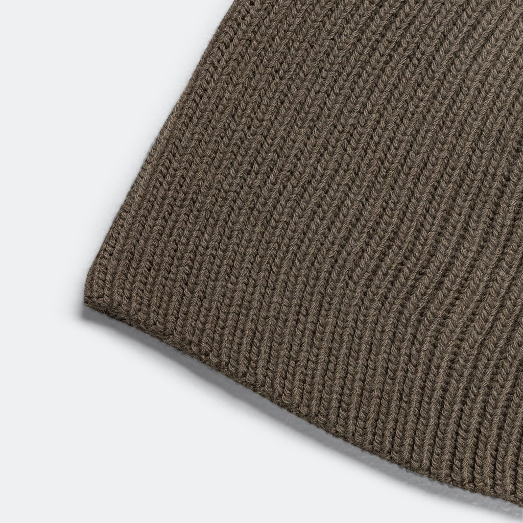 Fisherman Rib Beanie - Castoro Wool