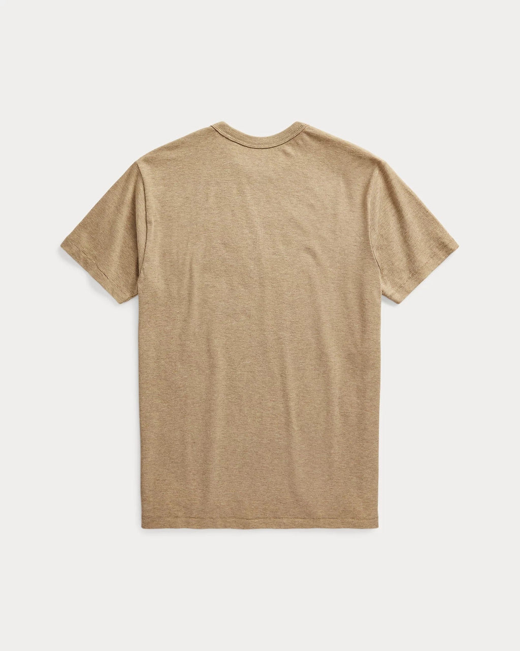Garment-Dyed Crewneck T-Shirt - Beige