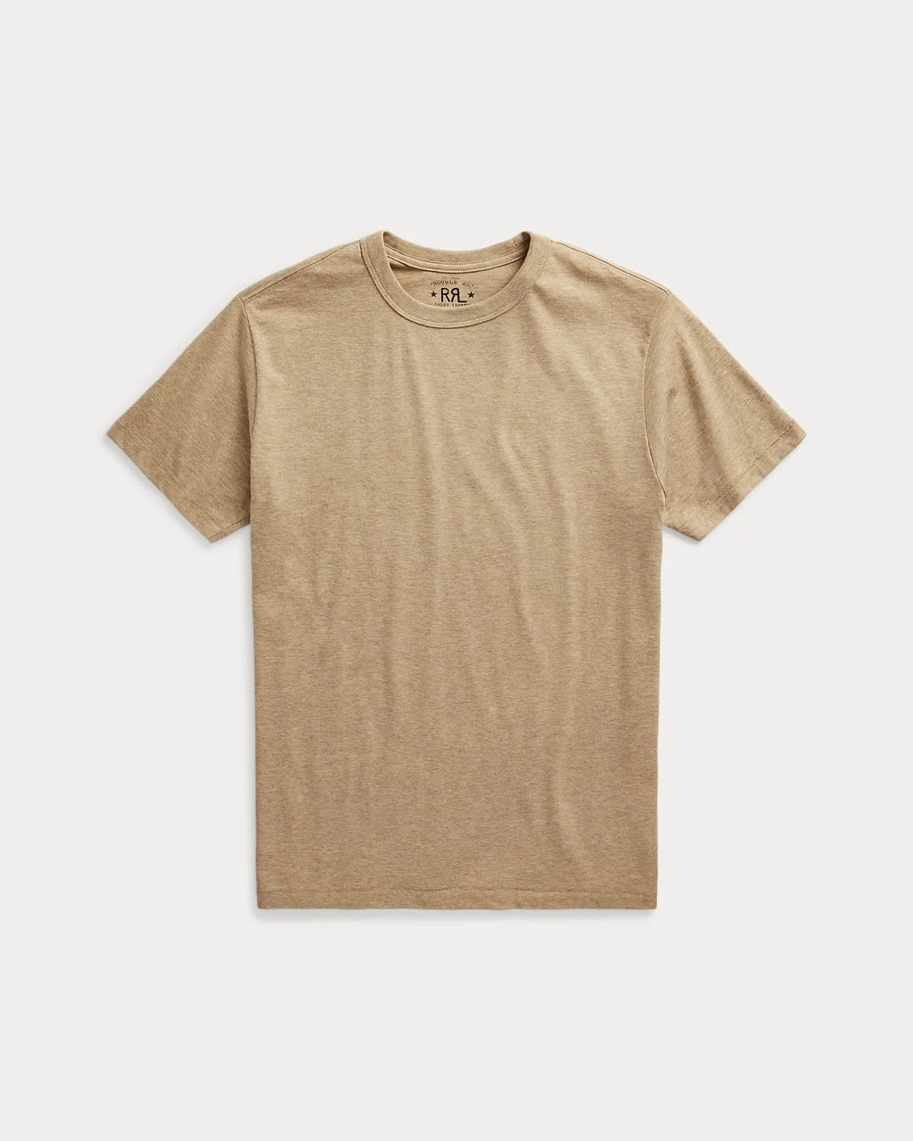 Garment-Dyed Crewneck T-Shirt - Beige