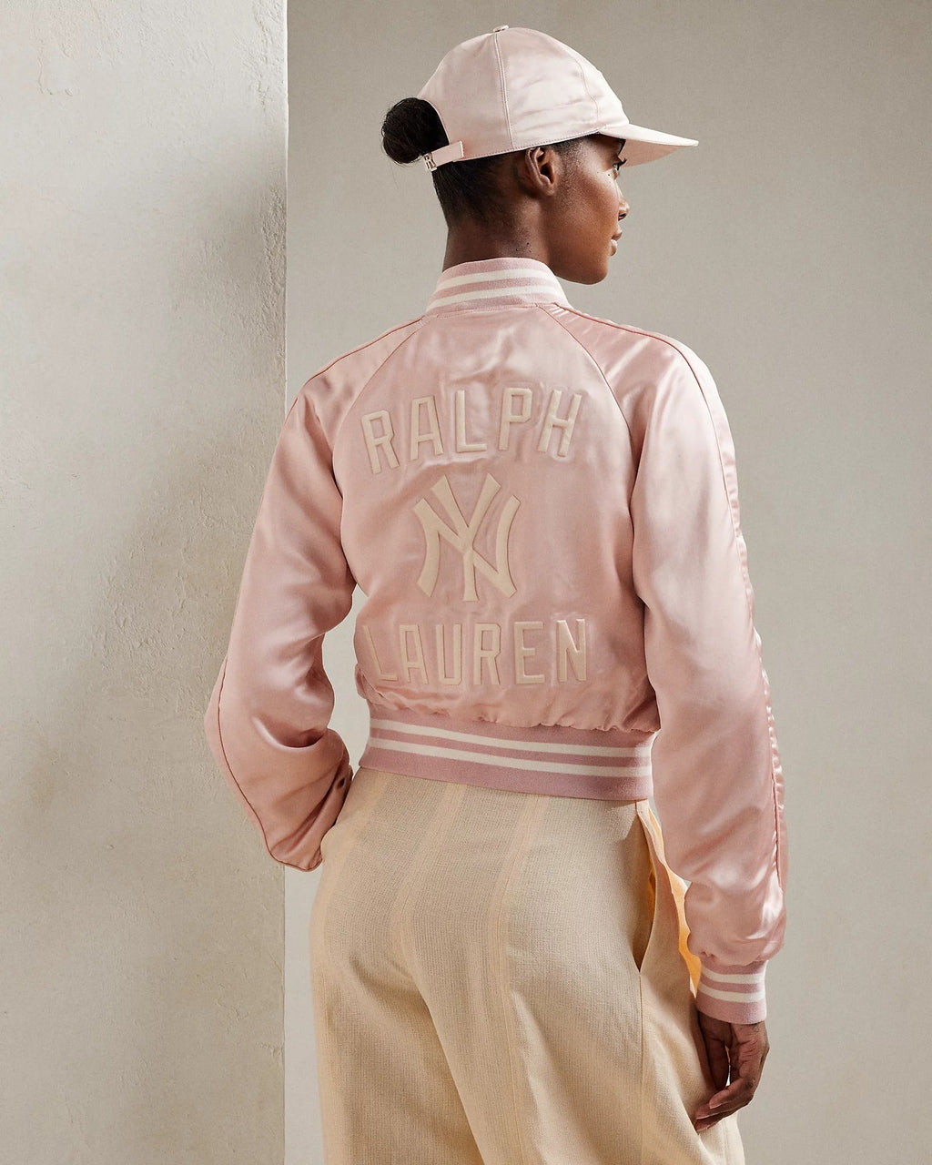 Ralph Lauren Collection Yankees Jacket - Pink