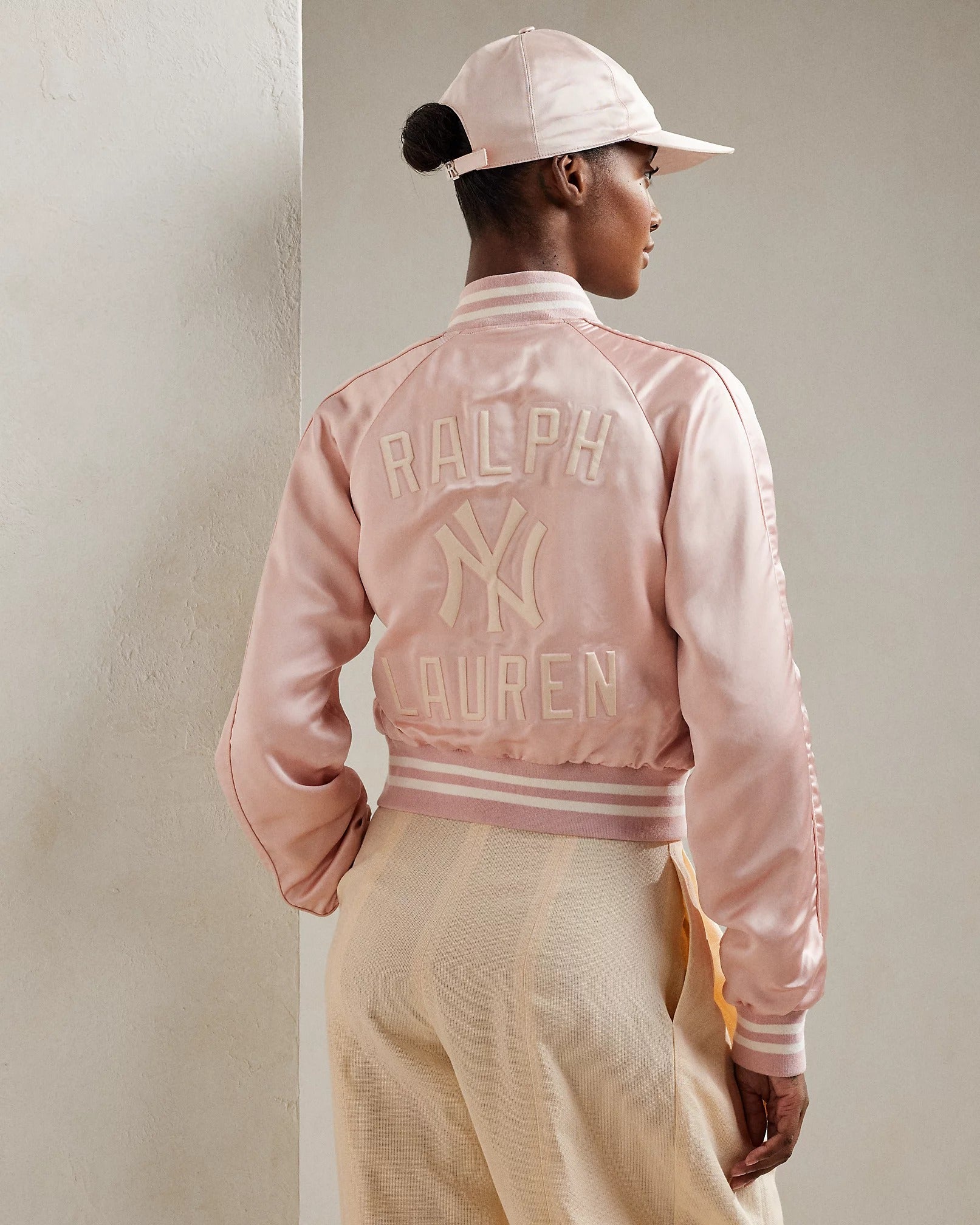 Ralph Lauren Collection Yankees Jacket - Pink